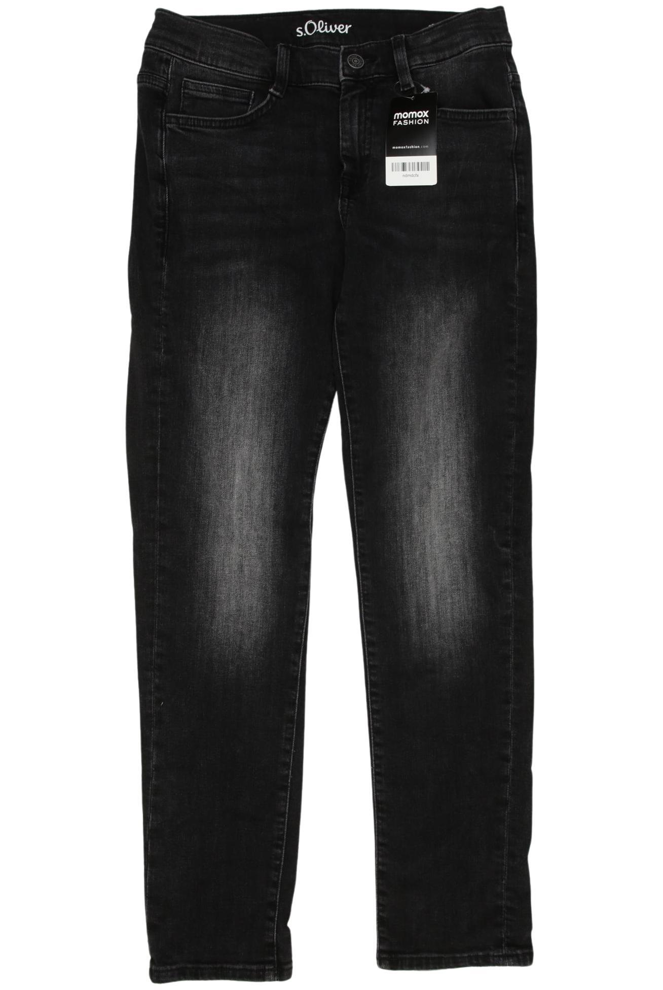 

s.Oliver Jungen Jeans, schwarz, Gr. 158