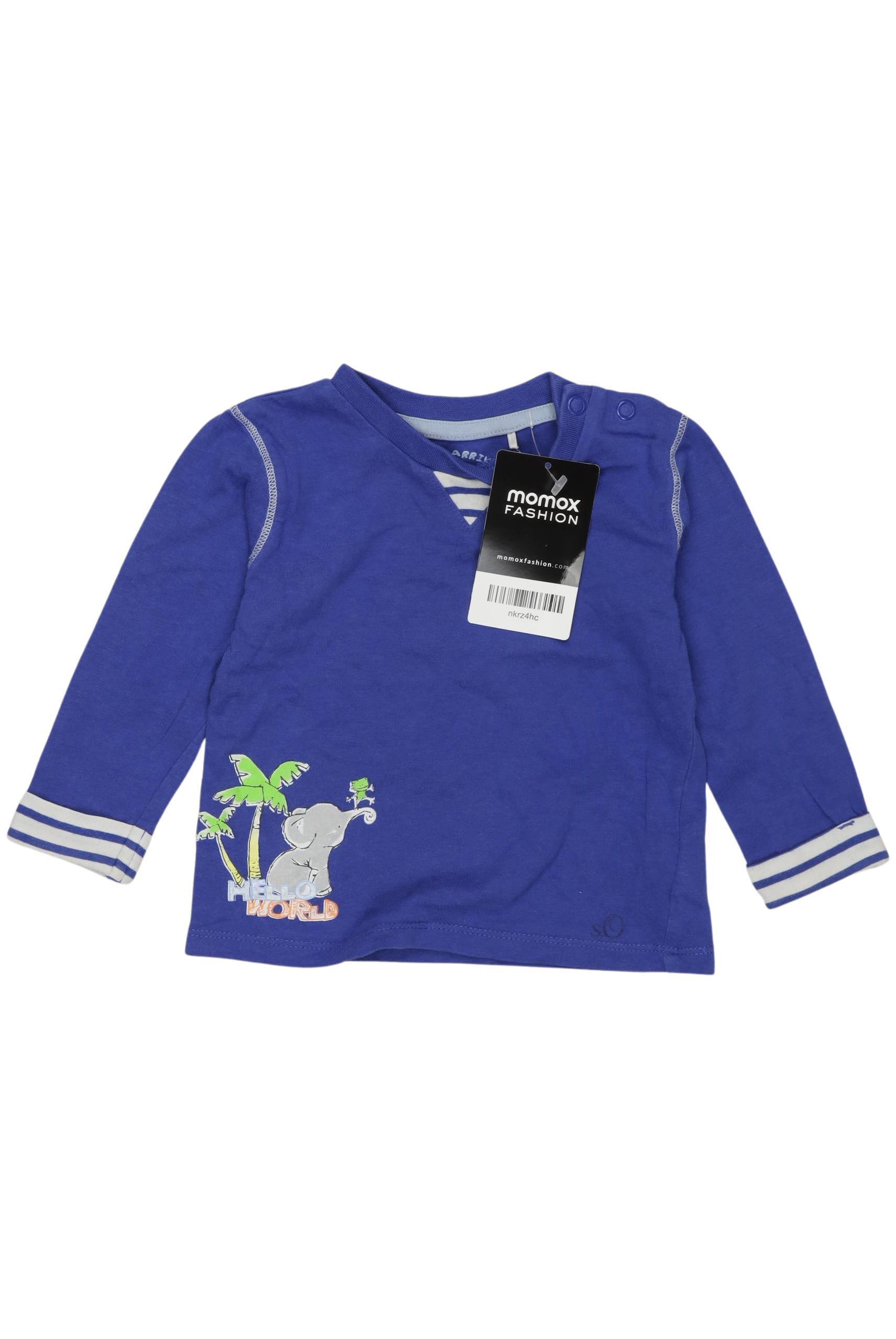 

s.Oliver Jungen Langarmshirt, blau, Gr. 68