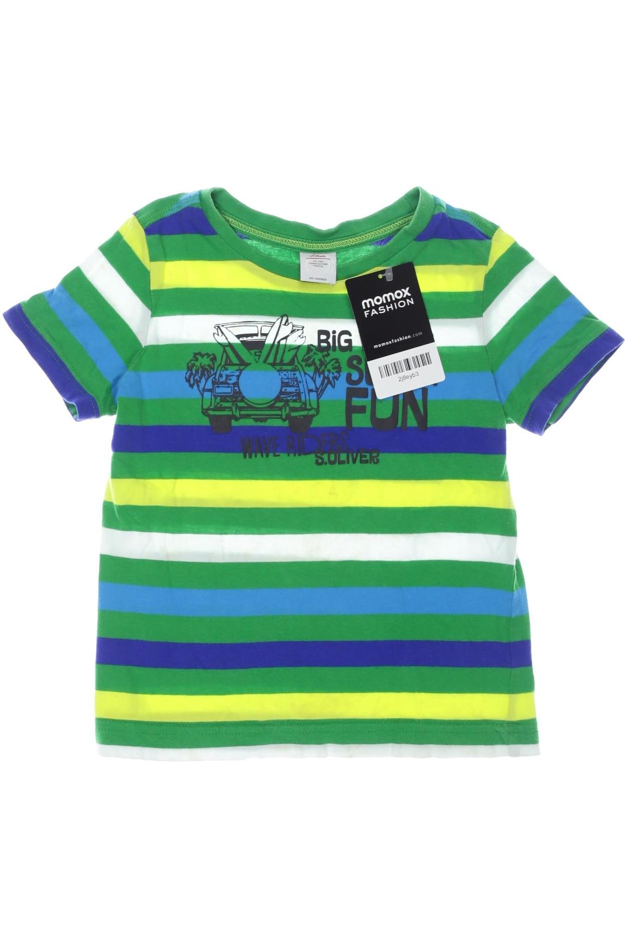

s.Oliver Herren T-Shirt, grün, Gr. 92