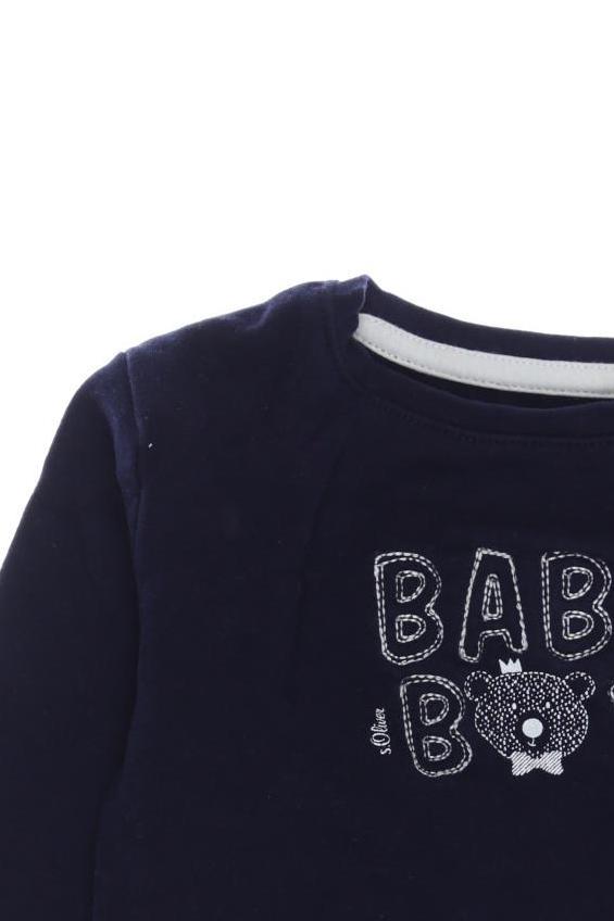 Thumbnail - s.Oliver Jungen Langarmshirt, marineblau, Gr. 62