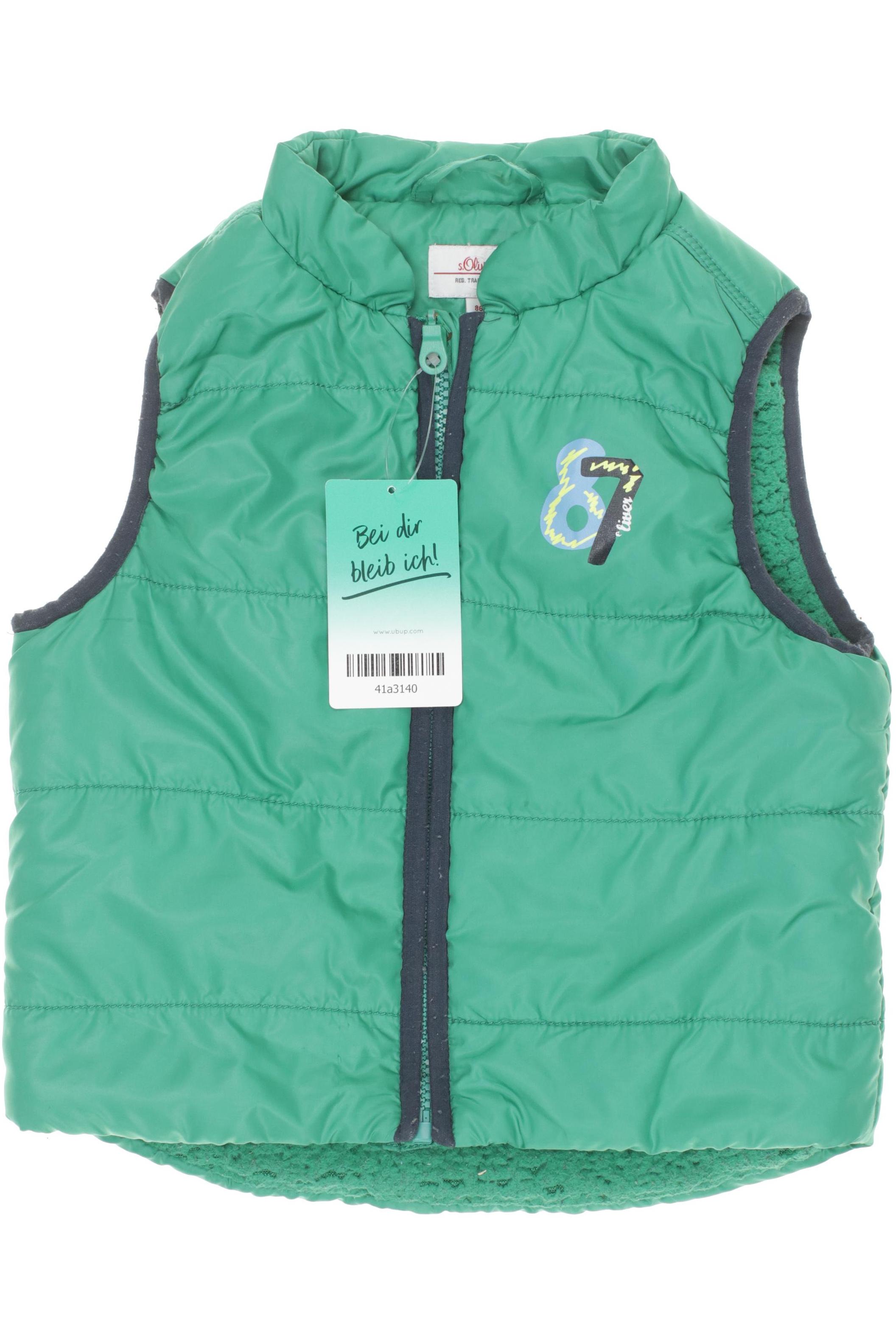 

s.Oliver Jungen Jacke, grün, Gr. 86