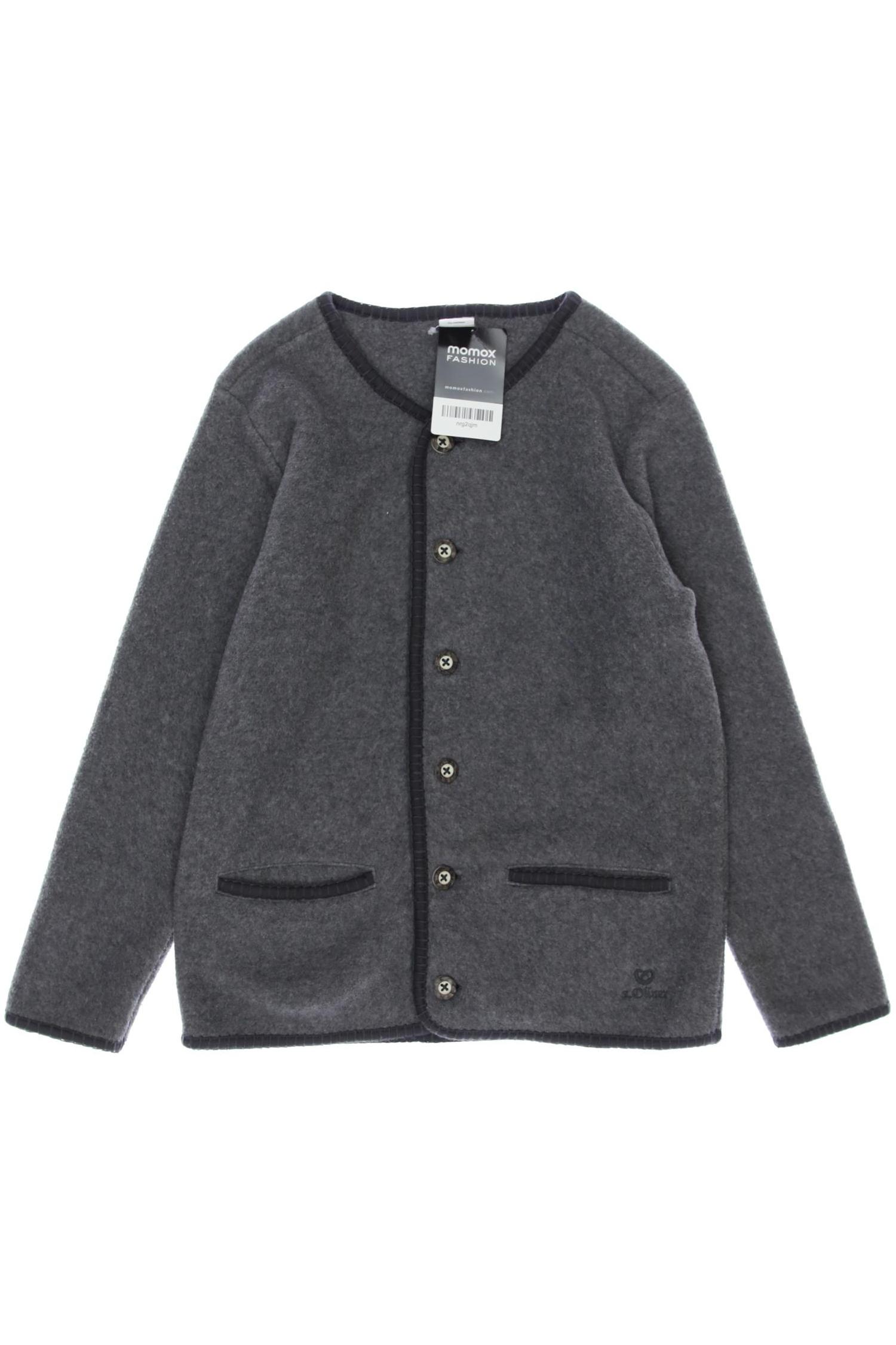 

s.Oliver Herren Hoodies & Sweater, grau, Gr. 128