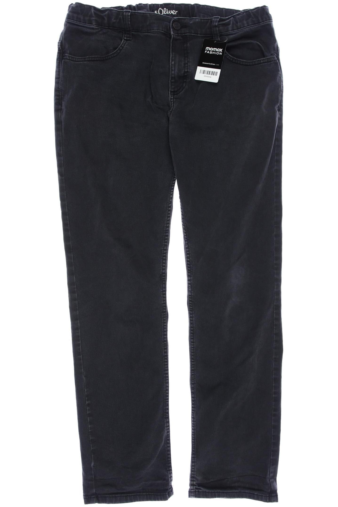 

s.Oliver Herren Jeans, schwarz, Gr. 176