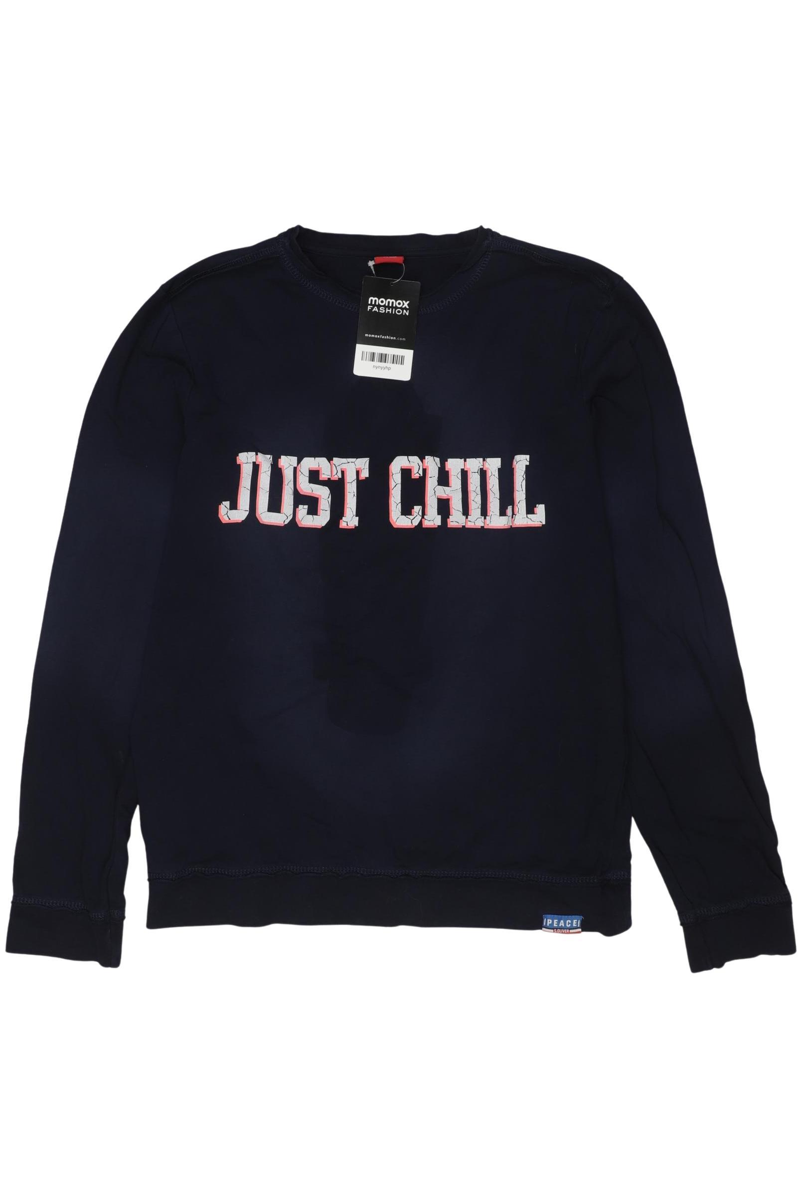 

s.Oliver Jungen Langarmshirt, marineblau, Gr. 164