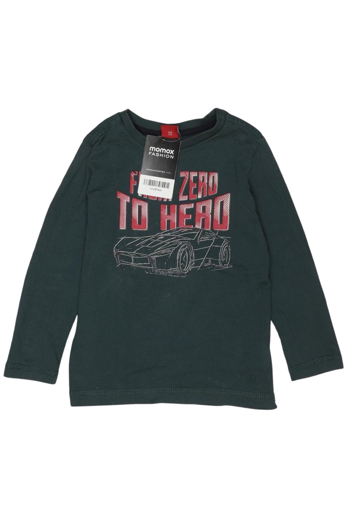 

s.Oliver Jungen Langarmshirt, grün, Gr. 104