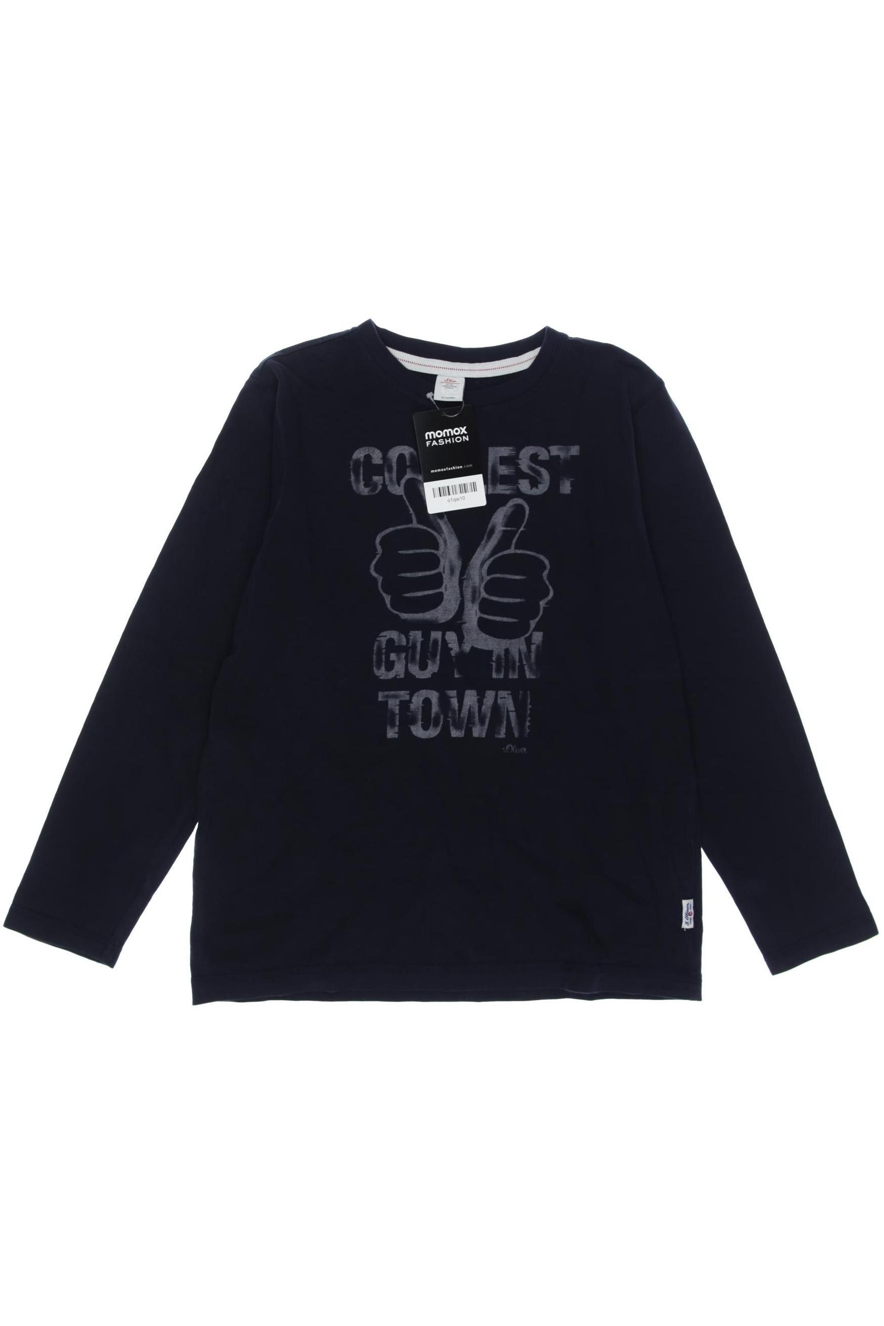 

s.Oliver Herren Langarmshirt, grau, Gr. 152