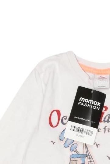 Thumbnail - s.Oliver Jungen Langarmshirt, weiß, Gr. 68