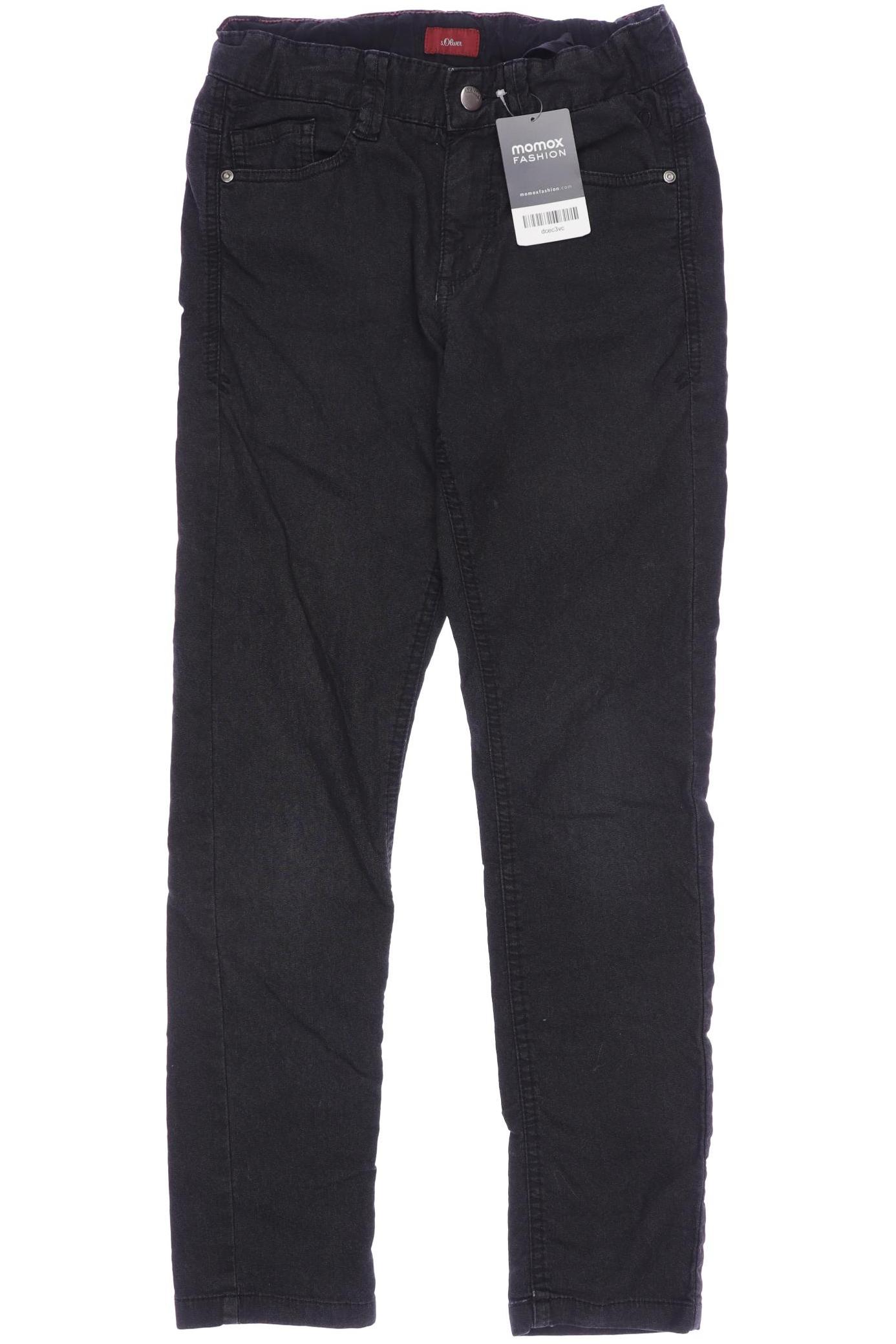 

s.Oliver Jungen Jeans, schwarz