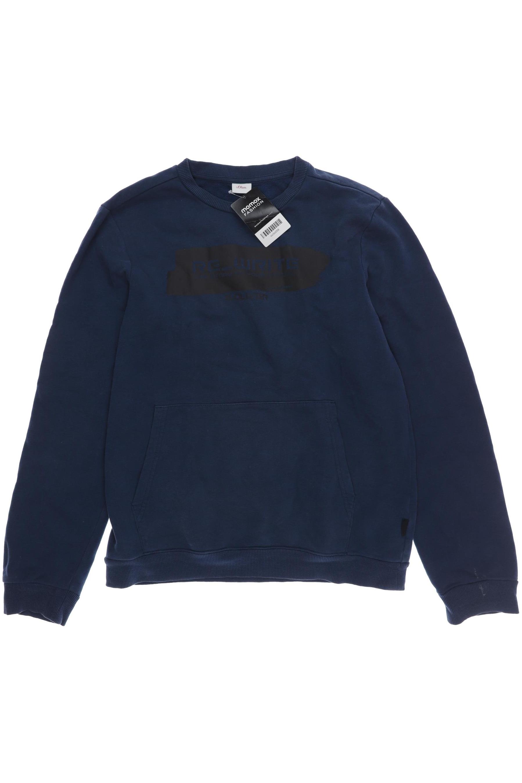 

s.Oliver Herren Hoodies & Sweater, marineblau, Gr. 176