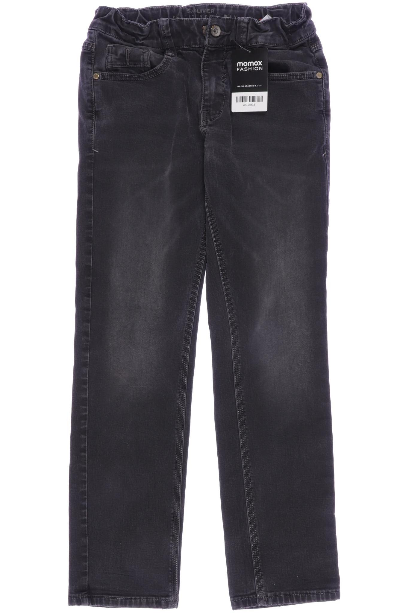 

s.Oliver Herren Jeans, schwarz, Gr. 146