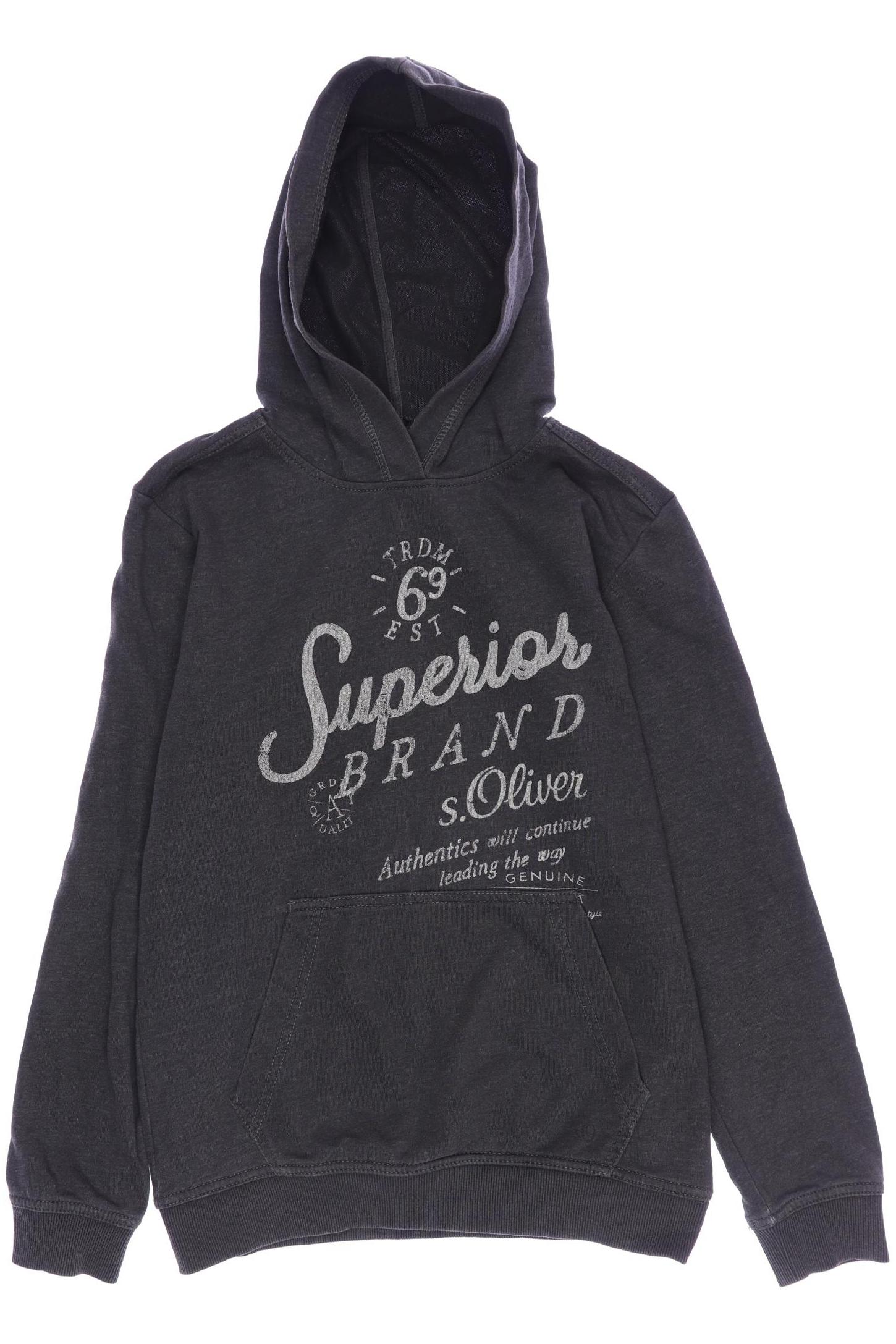 

s.Oliver Herren Hoodies & Sweater, grau, Gr. 152