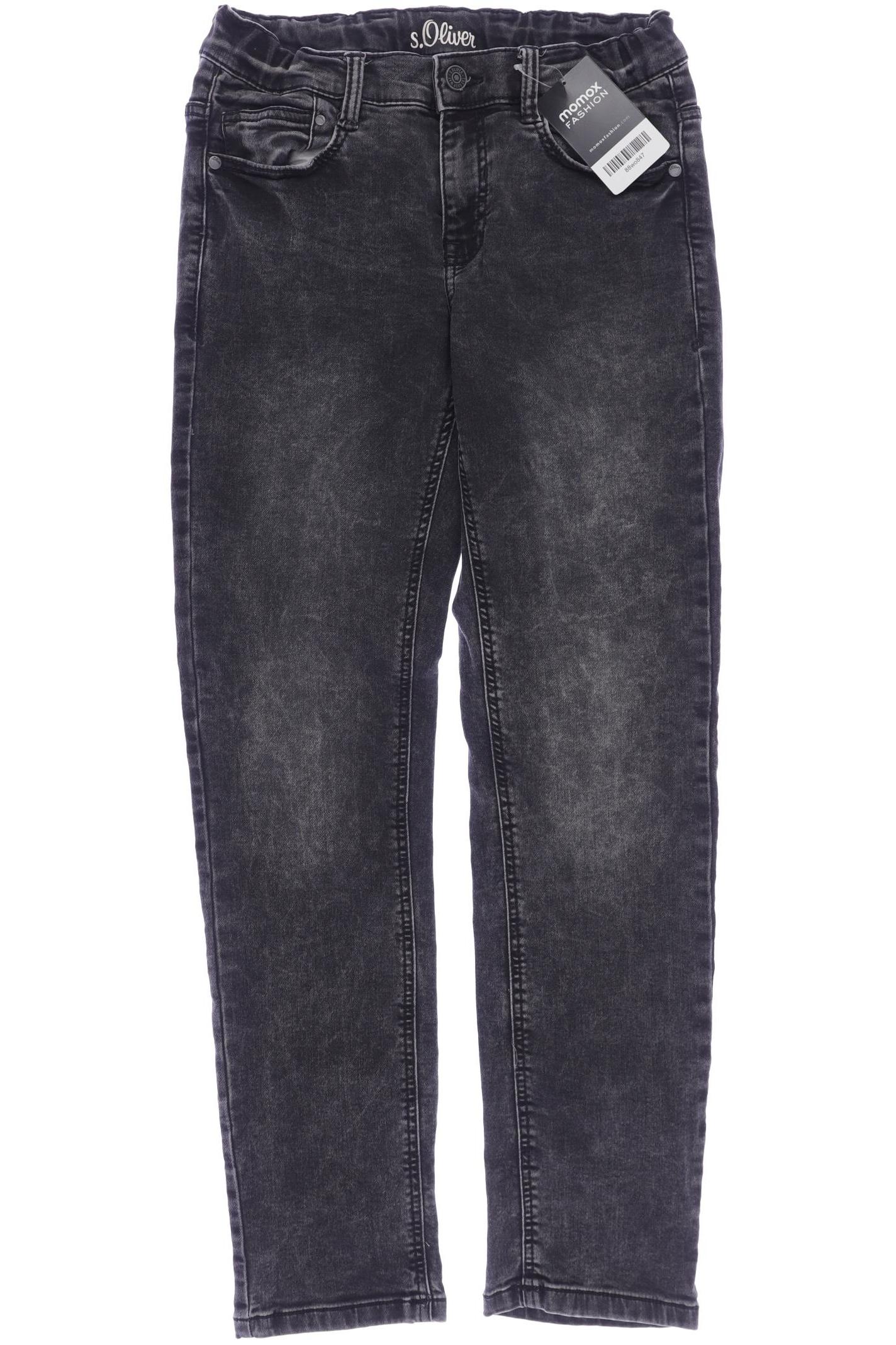 

s.Oliver Jungen Jeans, schwarz