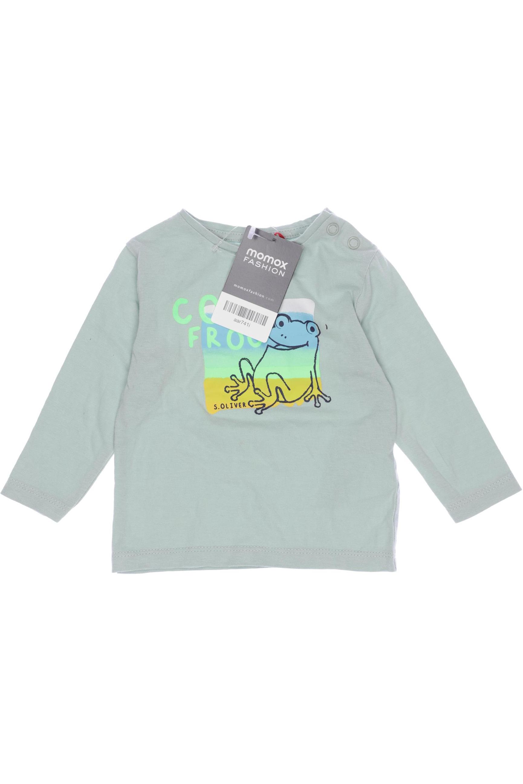 

s.Oliver Jungen Langarmshirt, hellgrün, Gr. 68