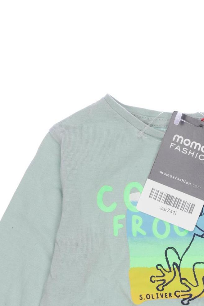 Thumbnail - s.Oliver Jungen Langarmshirt, hellgrün, Gr. 68