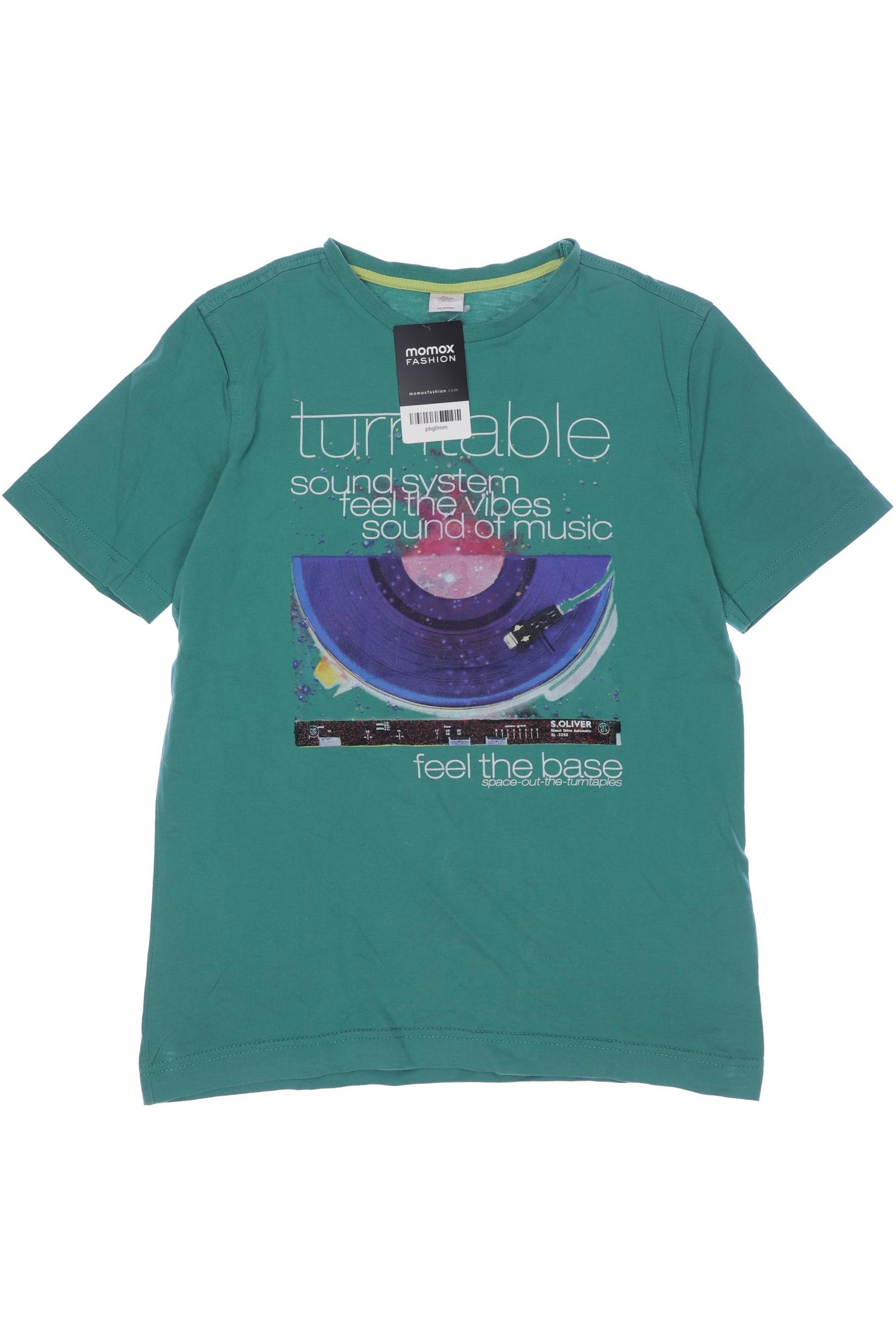 

s.Oliver Herren T-Shirt, türkis, Gr. 152