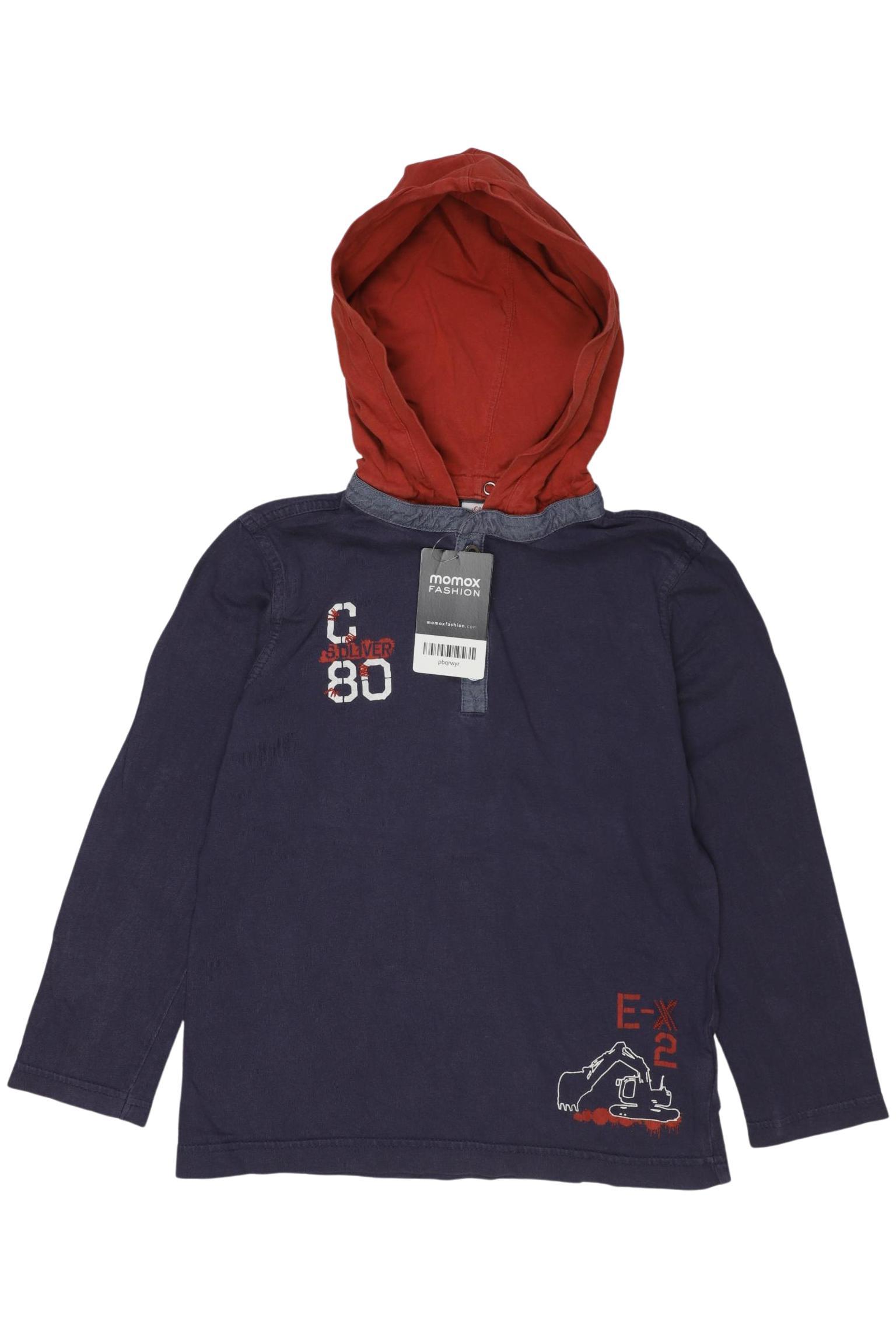 

s.Oliver Jungen Langarmshirt, marineblau, Gr. 116