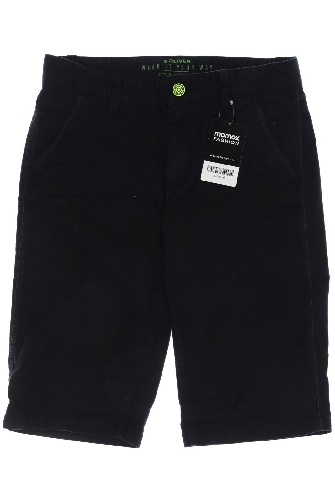 

s.Oliver Jungen Shorts, schwarz, Gr. 164