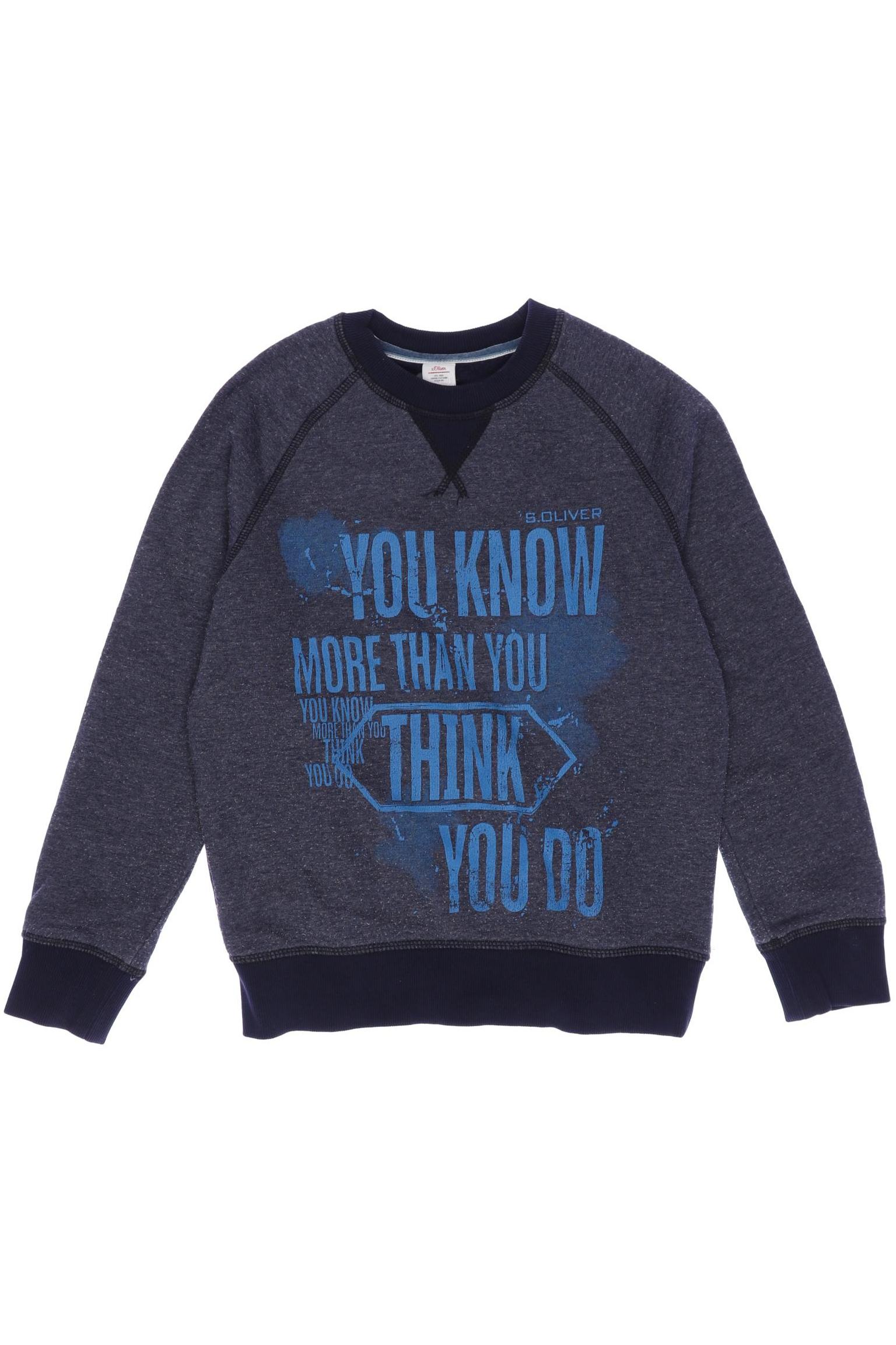 

s.Oliver Herren Hoodies & Sweater, marineblau, Gr. 140