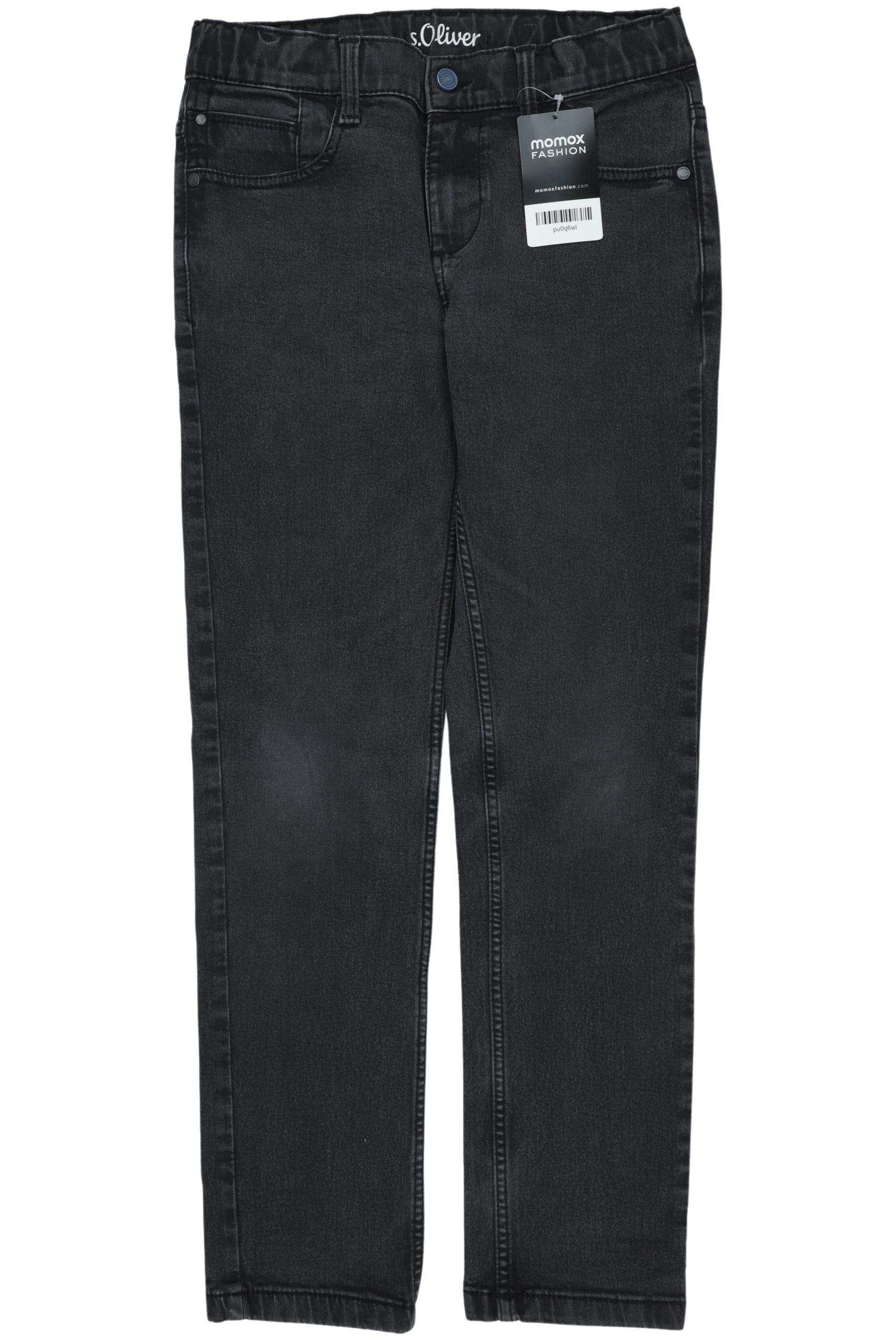 

s.Oliver Herren Jeans, schwarz, Gr. 146