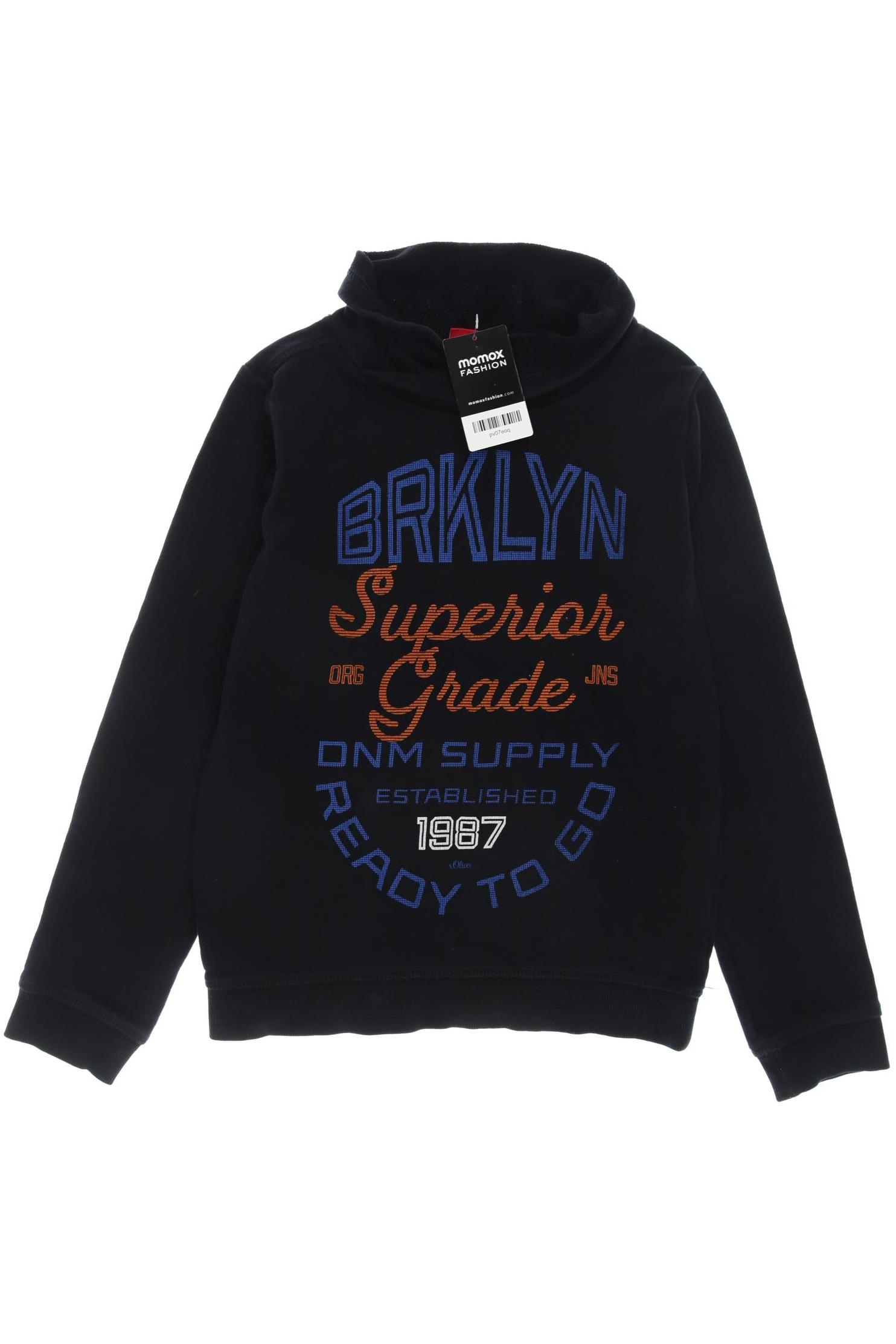 

s.Oliver Herren Hoodies & Sweater, schwarz, Gr. 152