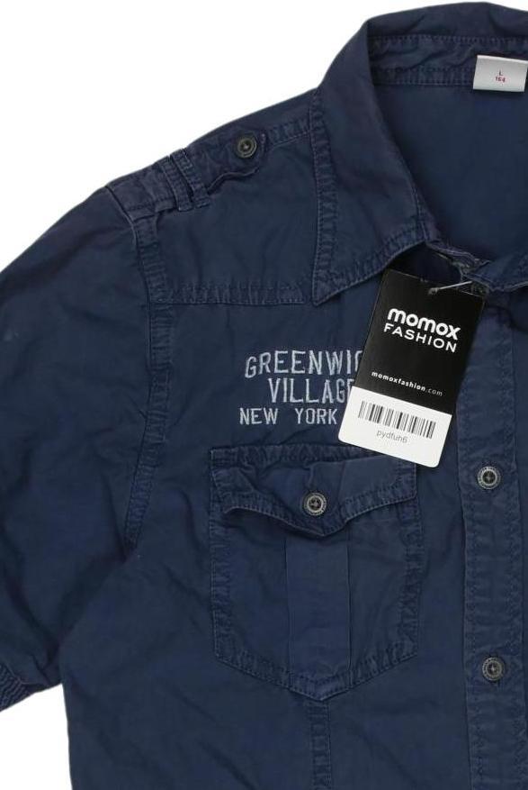 Thumbnail - s.Oliver Jungen Hemd, marineblau, Gr. 164