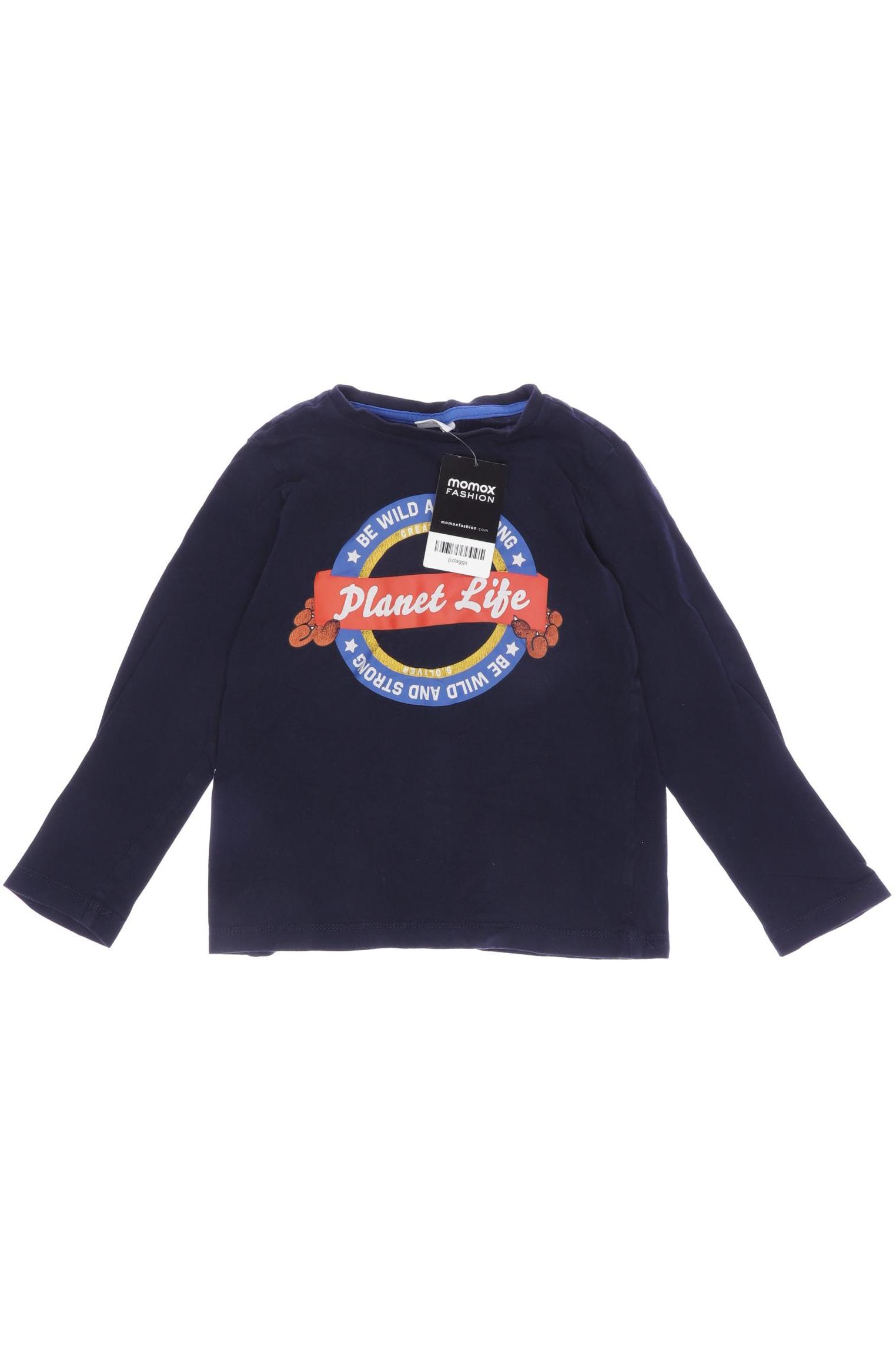 

s.Oliver Herren Langarmshirt, marineblau, Gr. 116