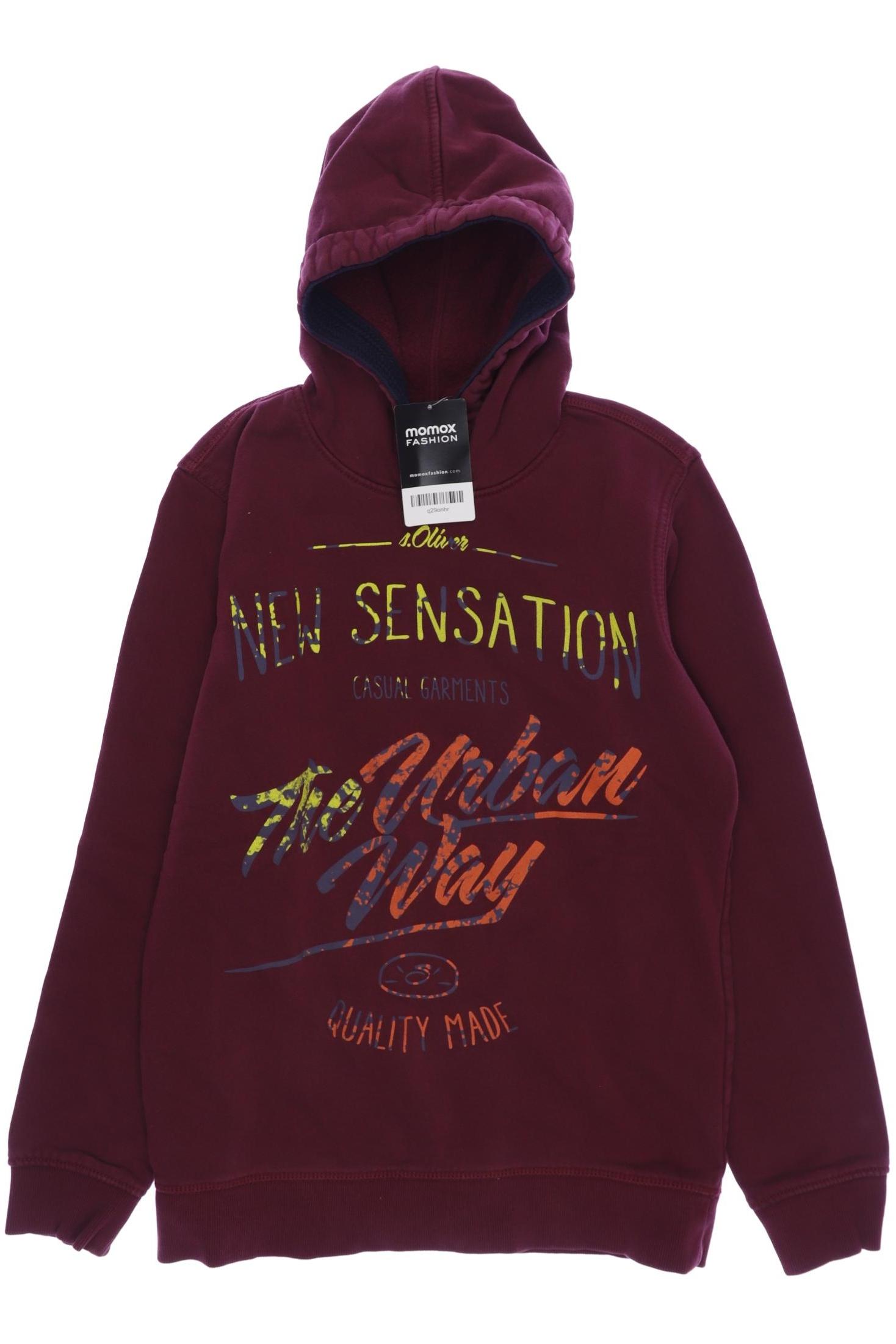 

s.Oliver Herren Hoodies & Sweater, bordeaux, Gr. 164
