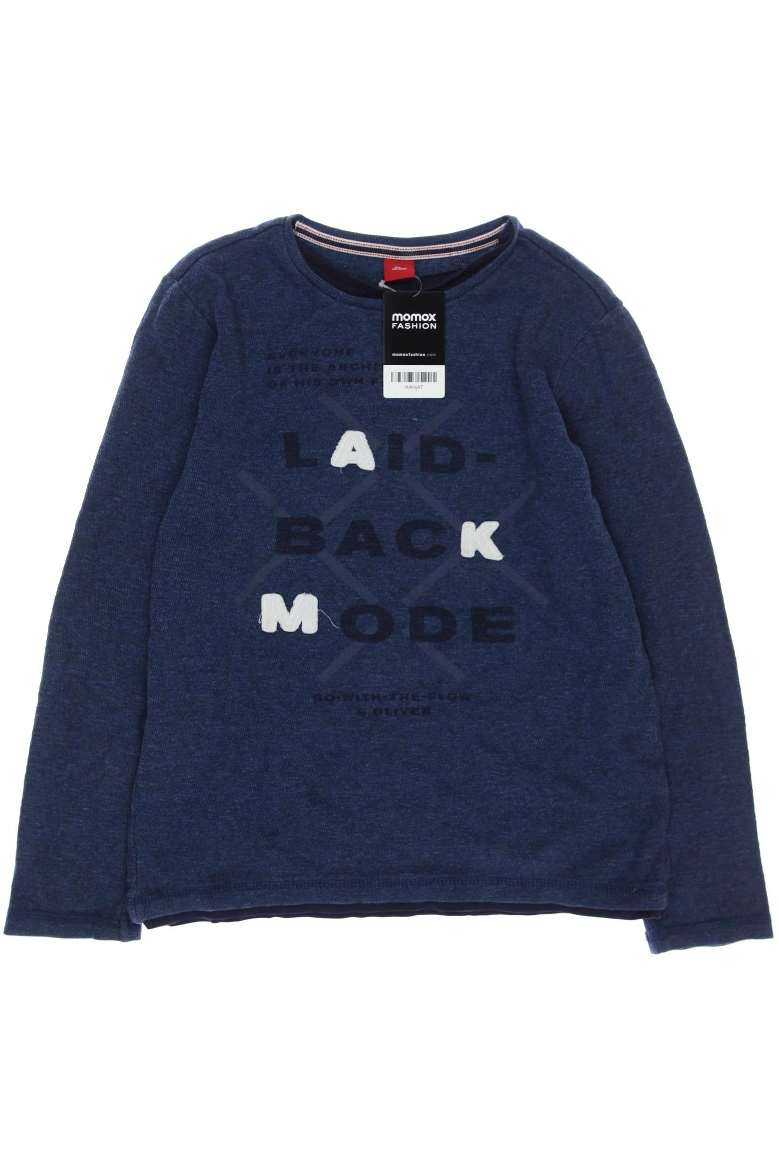 

s.Oliver Herren Hoodies & Sweater, marineblau, Gr. 146