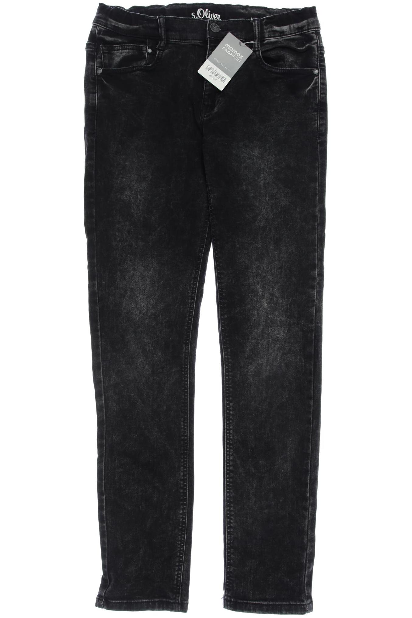 

s.Oliver Herren Jeans, schwarz, Gr. 164