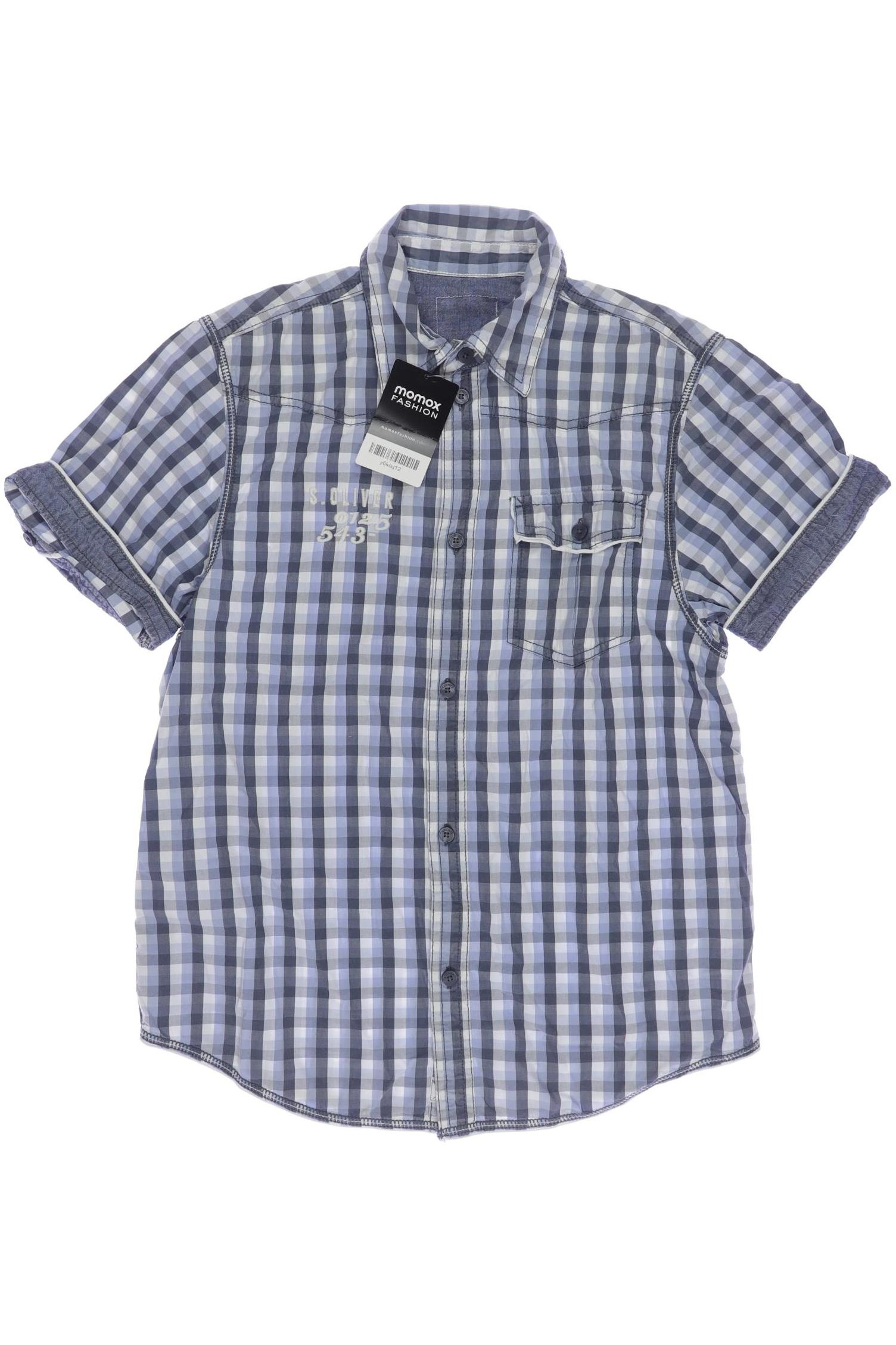 

s.Oliver Herren Hemd, blau, Gr. 146