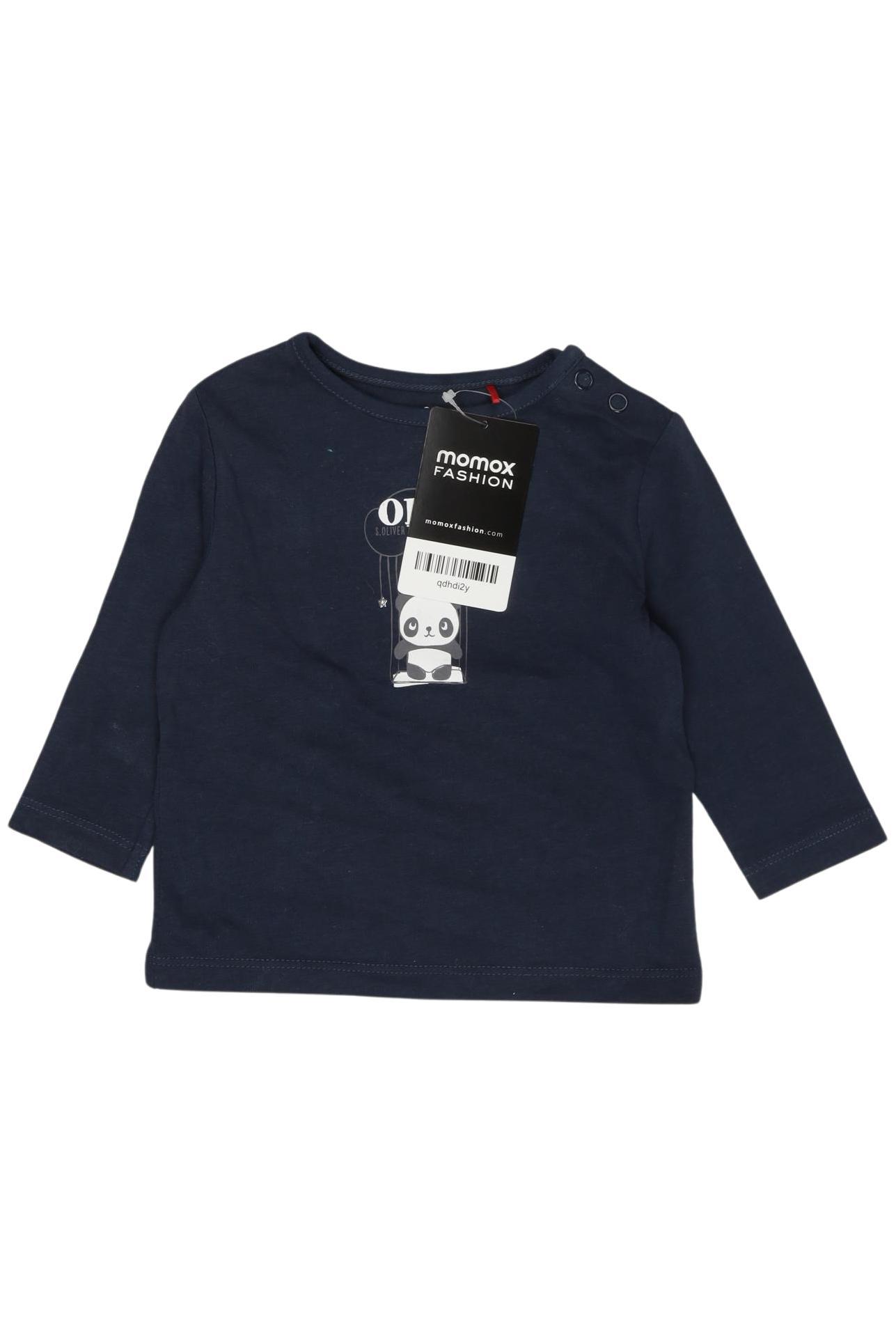 

s.Oliver Jungen Langarmshirt, marineblau, Gr. 62