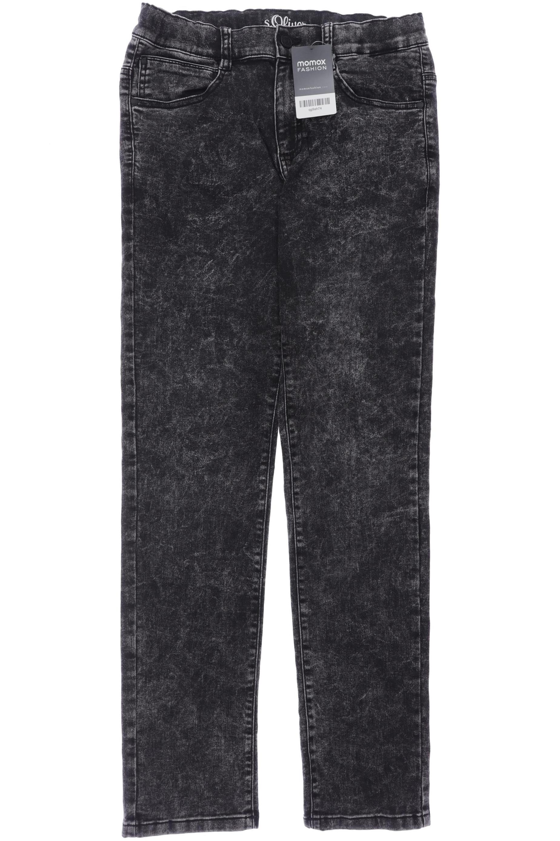

s.Oliver Jungen Jeans, schwarz