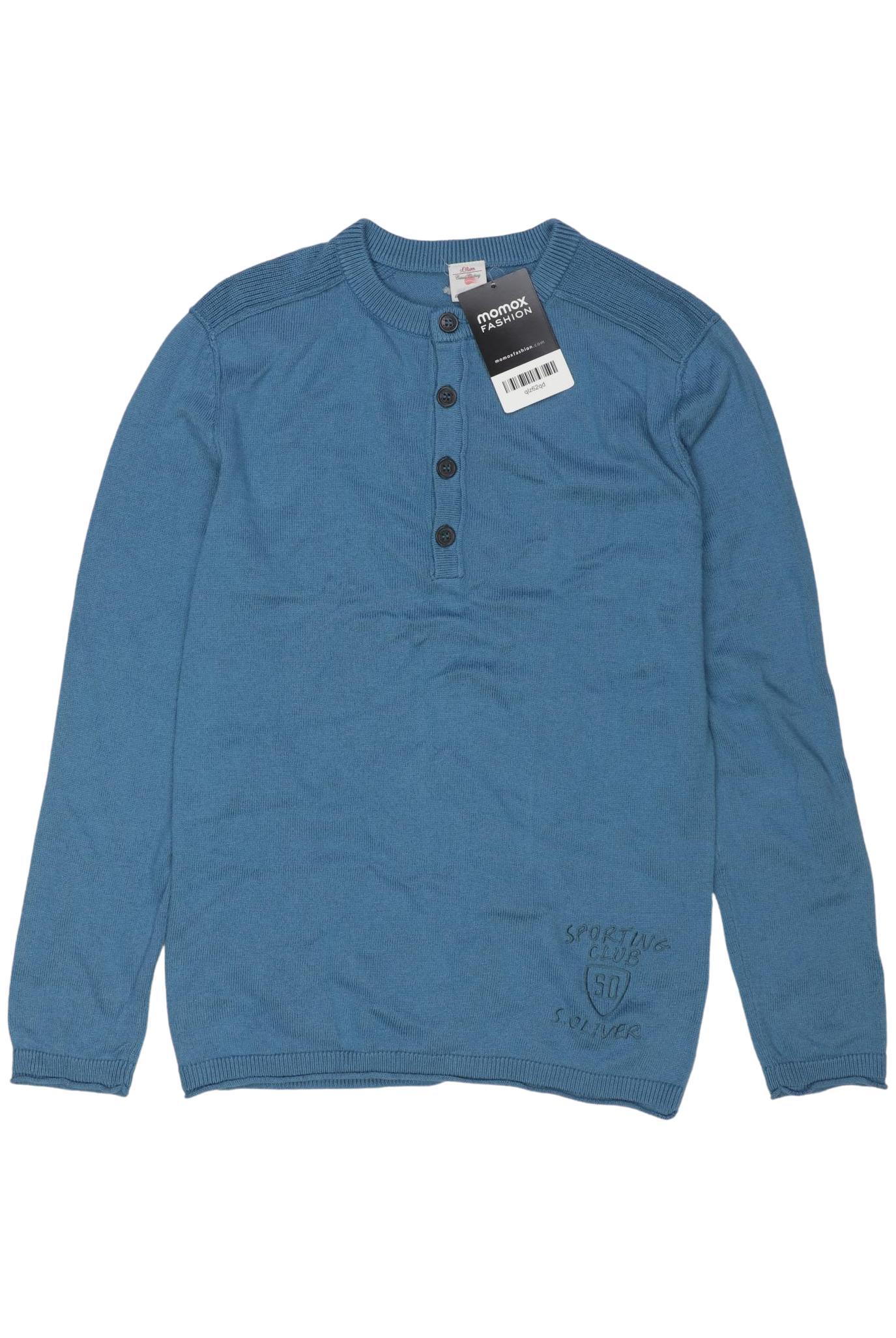 

s.Oliver Jungen Pullover, blau, Gr. 152