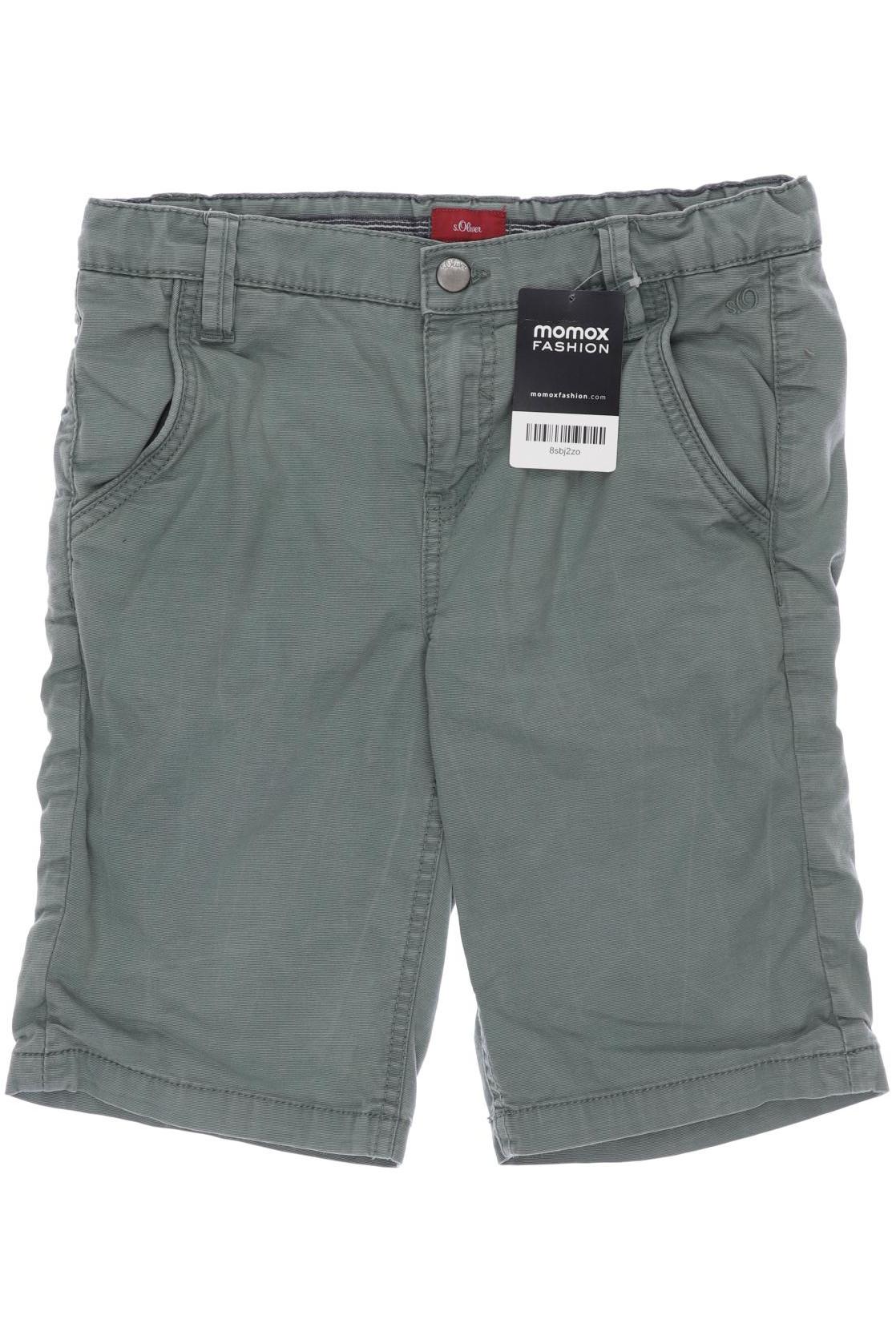 

s.Oliver Jungen Shorts, grün, Gr. 140