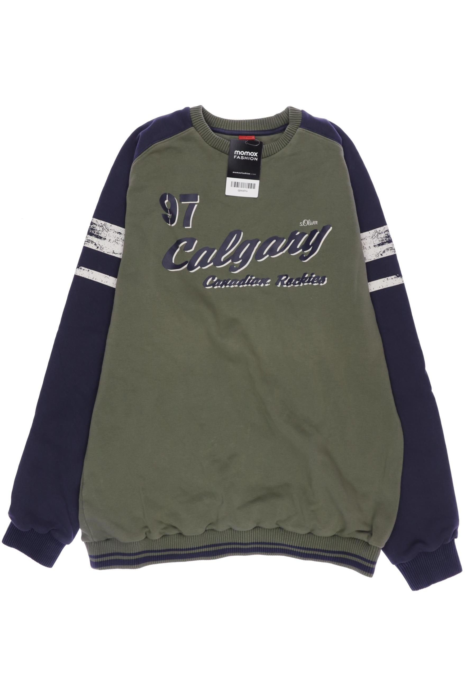 

s.Oliver Herren Hoodies & Sweater, grün, Gr. 176