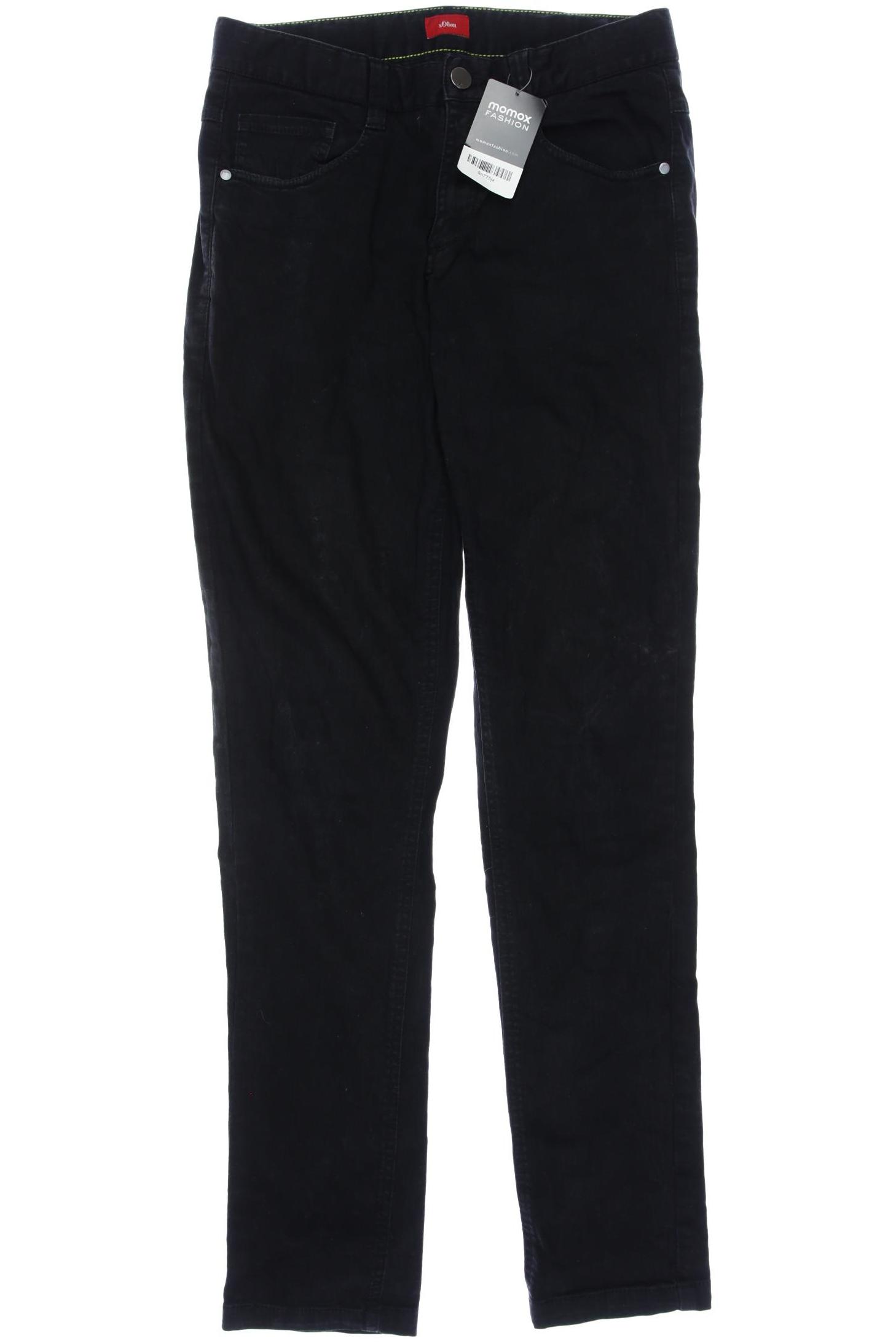 

s.Oliver Herren Jeans, schwarz, Gr. 176