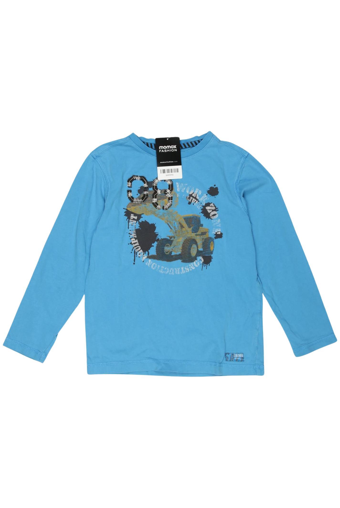 

s.Oliver Jungen Langarmshirt, hellblau, Gr. 128