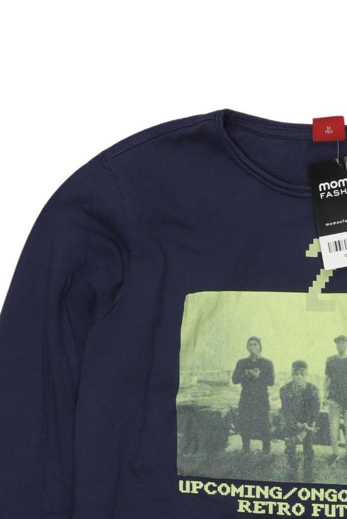 Thumbnail - s.Oliver Jungen Langarmshirt, marineblau, Gr. 152