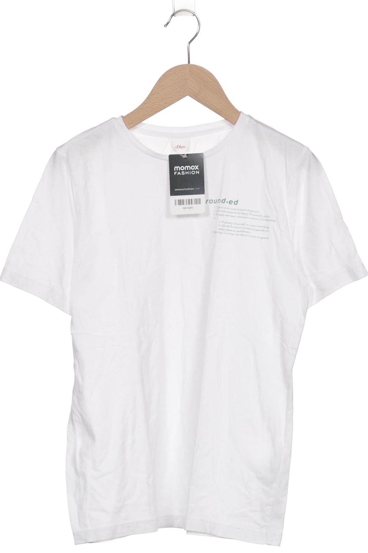 

s.Oliver Herren T-Shirt, weiß, Gr. 152