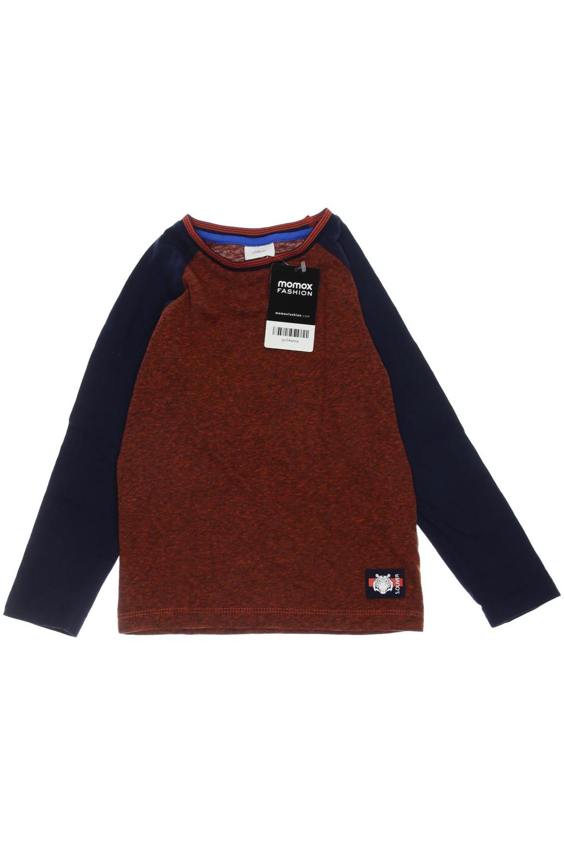 

s.Oliver Herren Langarmshirt, braun, Gr. 104