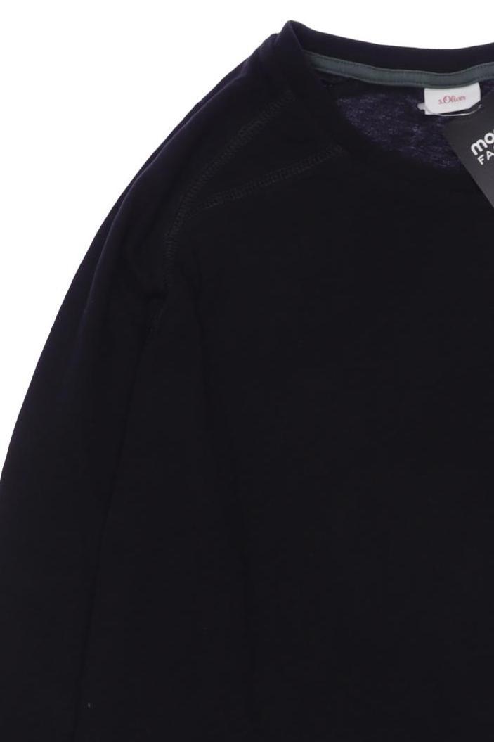 Thumbnail - s.Oliver Herren Langarmshirt, schwarz, Gr. 176