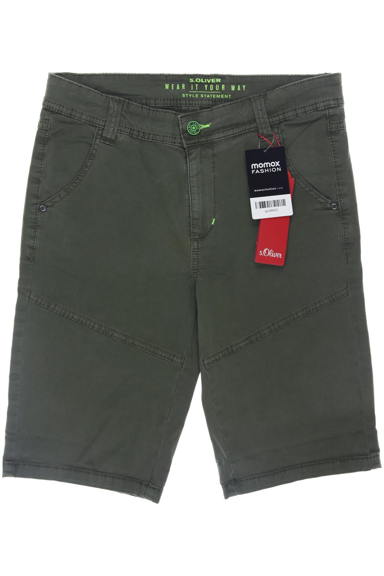 

s.Oliver Herren Shorts, grün, Gr. 158