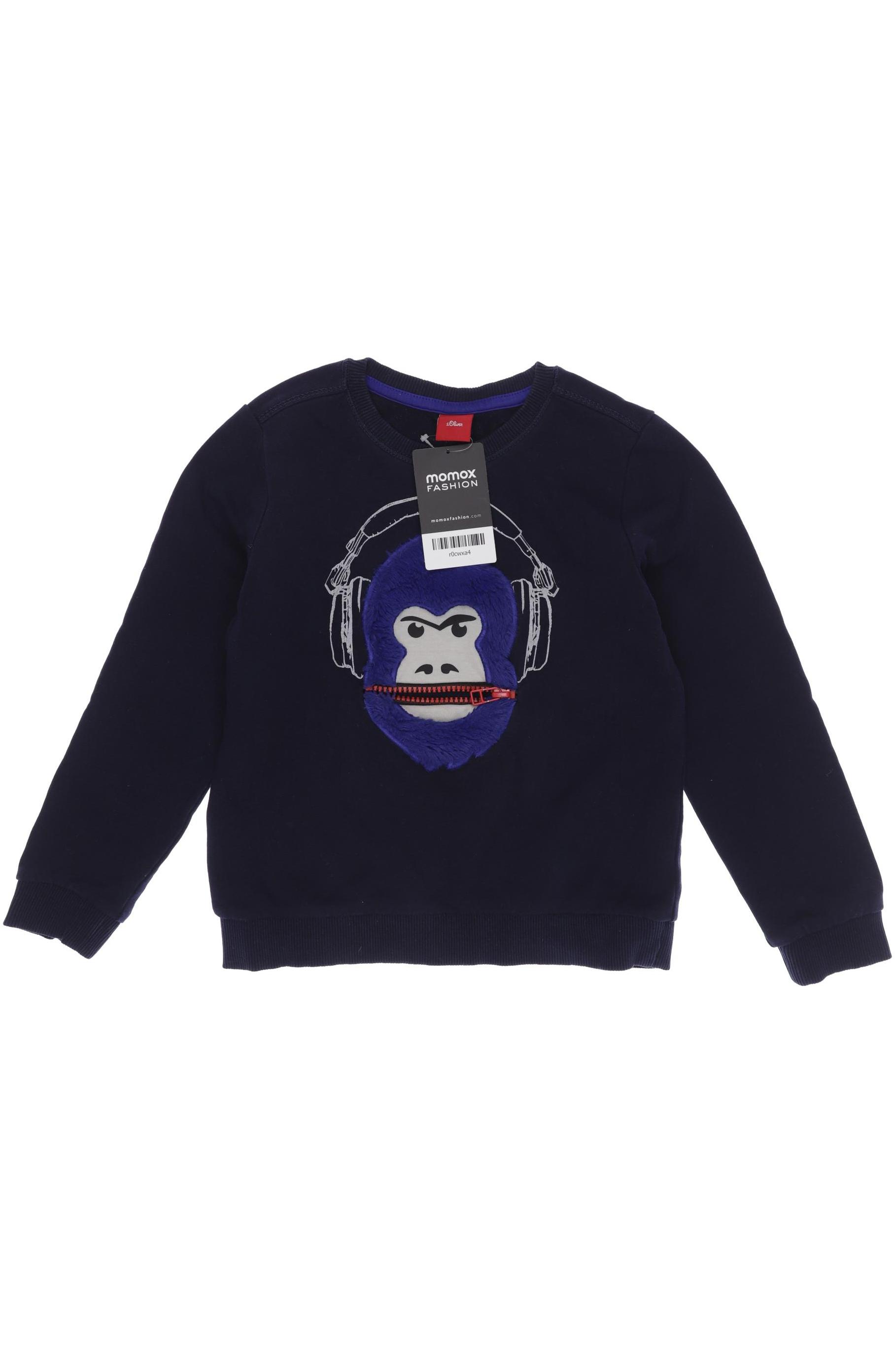 

s.Oliver Herren Hoodies & Sweater, marineblau, Gr. 116
