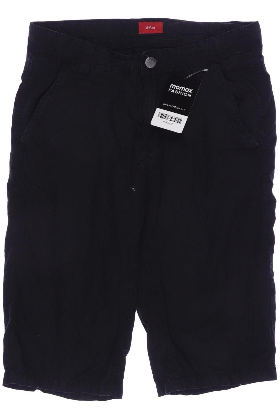 

s.Oliver Jungen Shorts, schwarz, Gr. 170