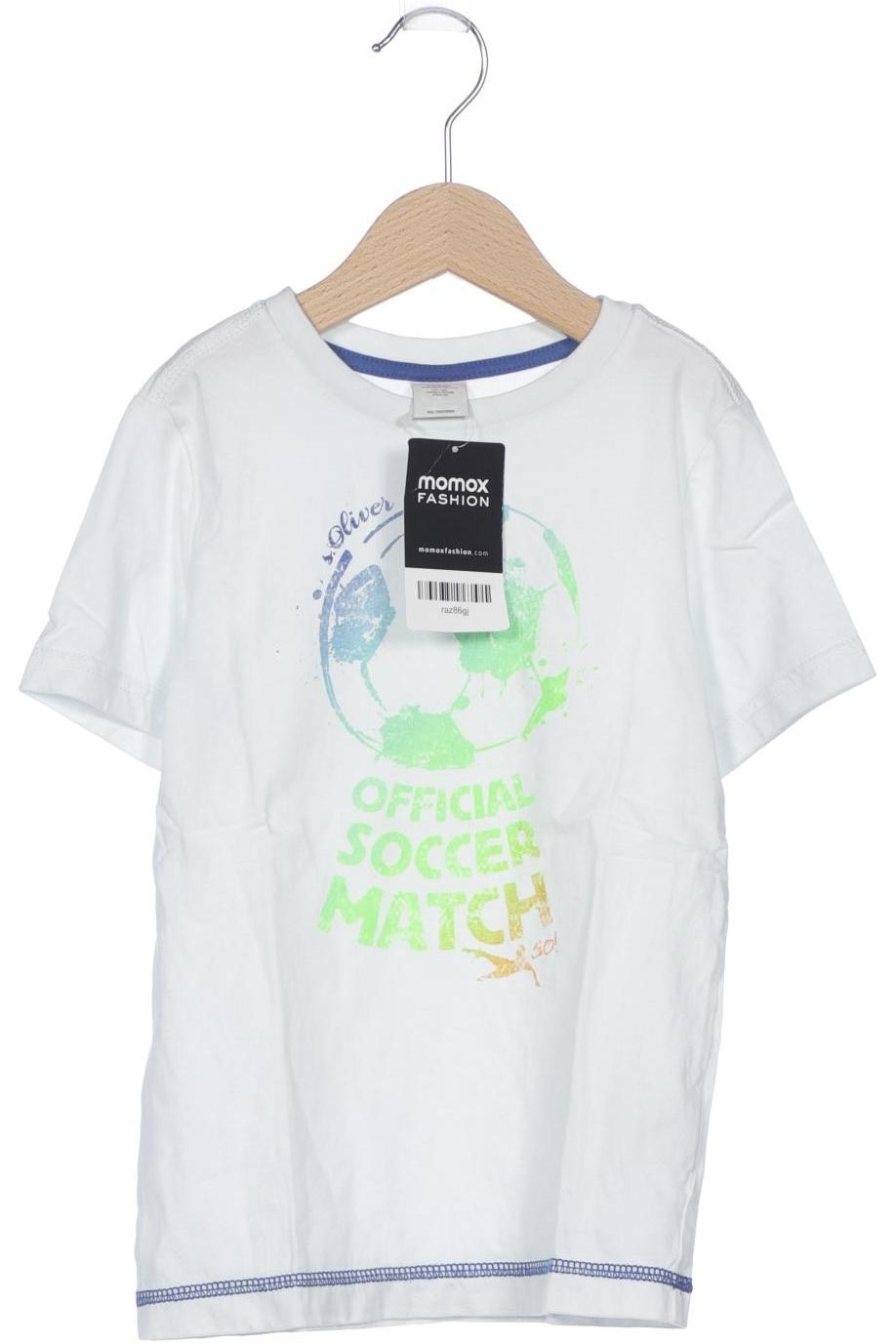 

s.Oliver Herren T-Shirt, weiß, Gr. 116