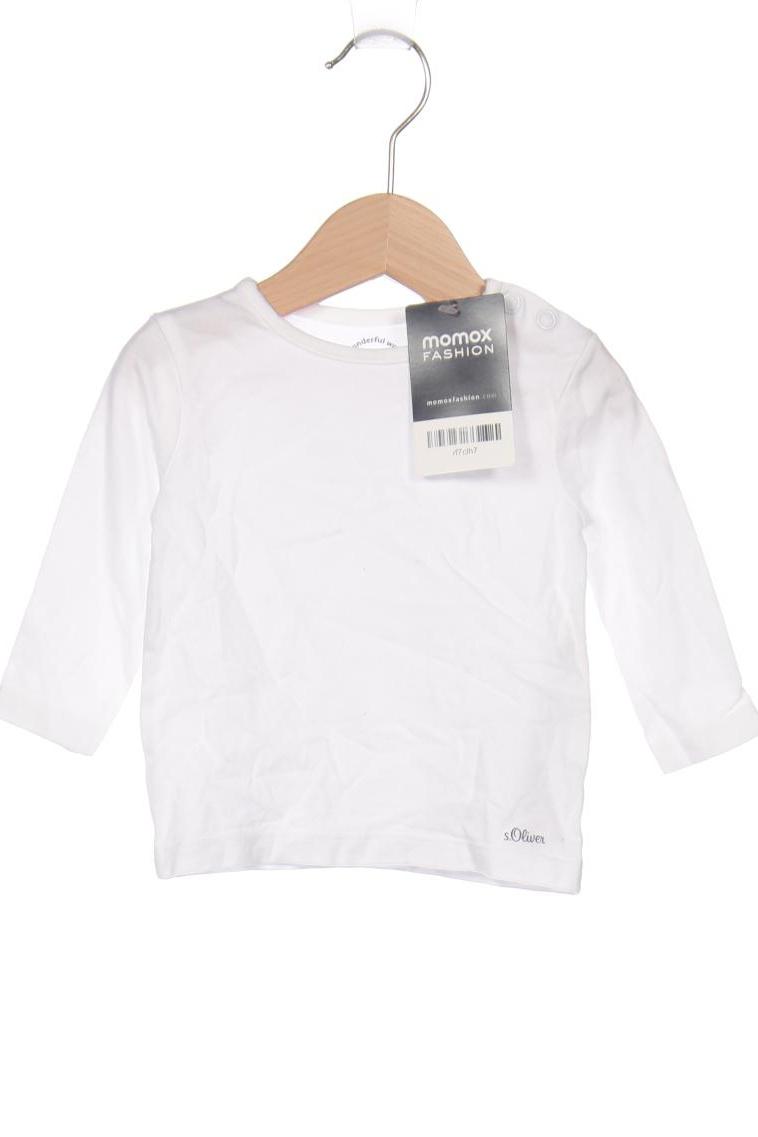 

s.Oliver Herren Langarmshirt, weiß, Gr. 62