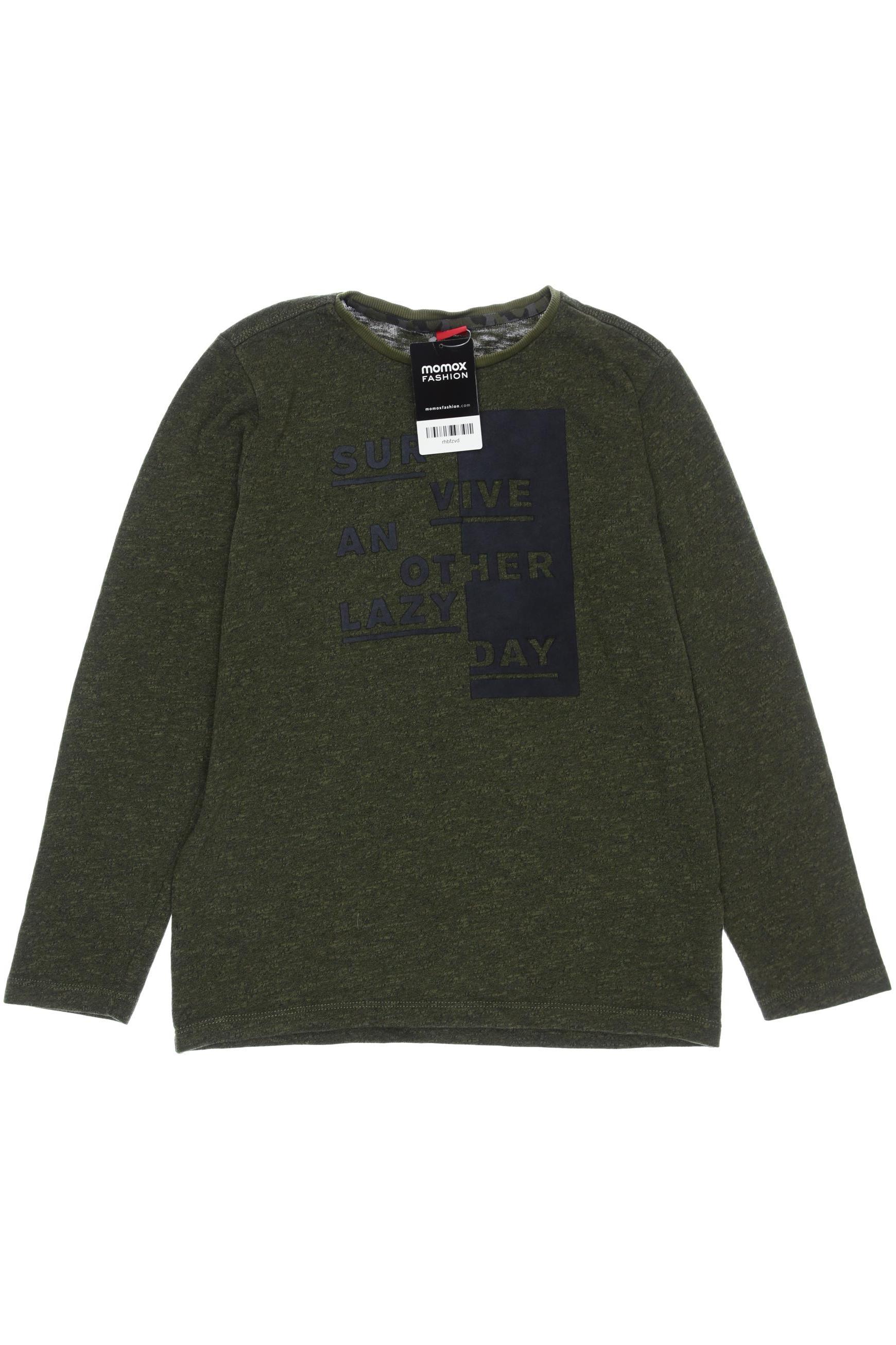 

s.Oliver Herren Langarmshirt, grün, Gr. 152