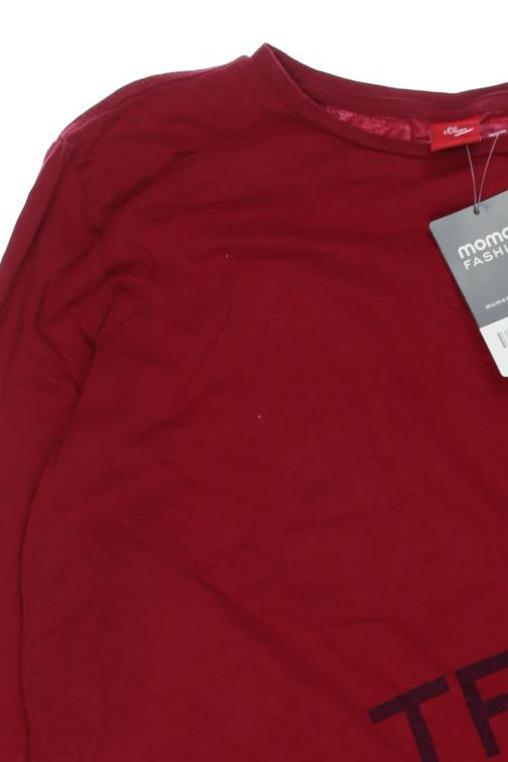Thumbnail - s.Oliver Herren Langarmshirt, rot, Gr. 164