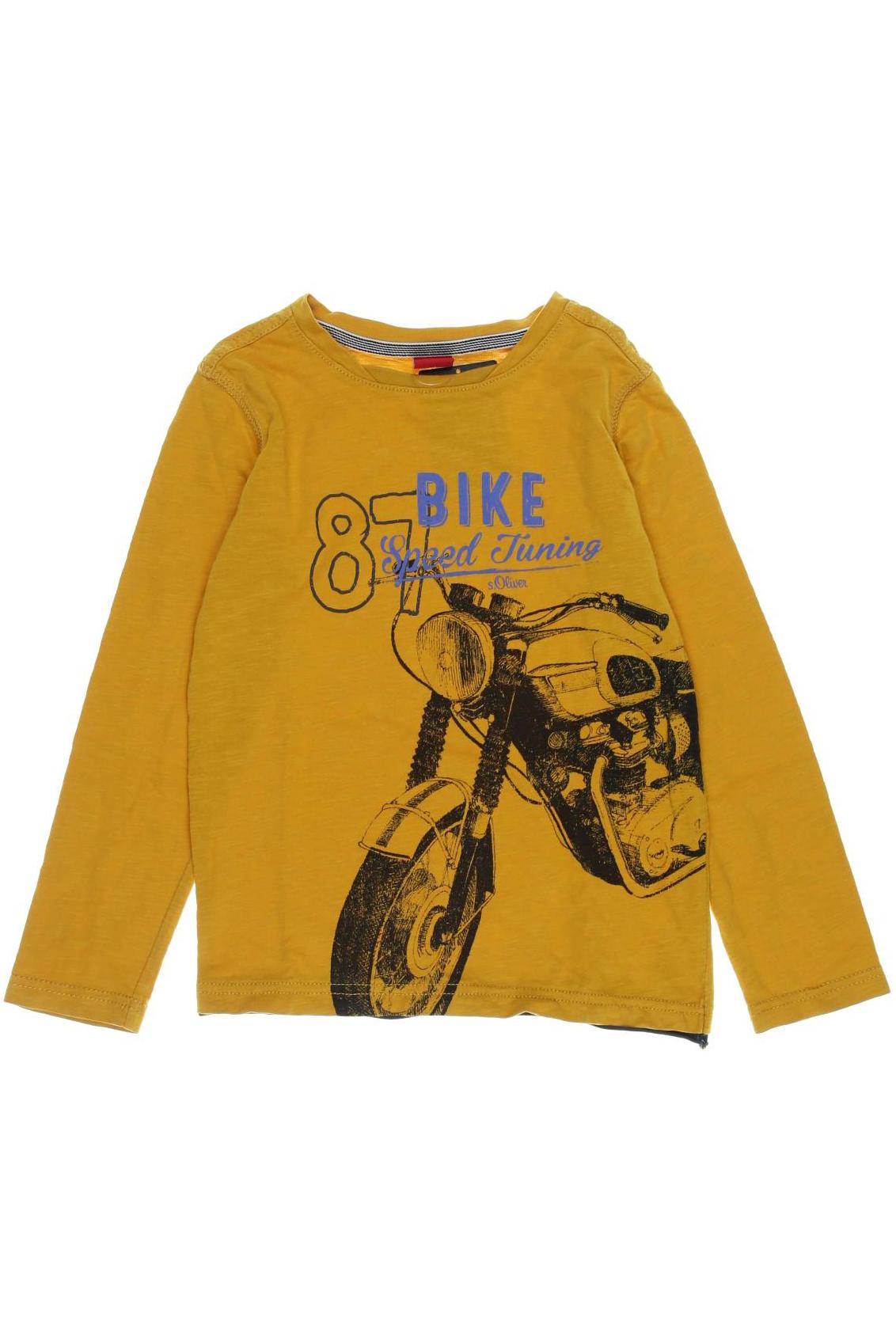 

s.Oliver Herren Langarmshirt, orange, Gr. 116