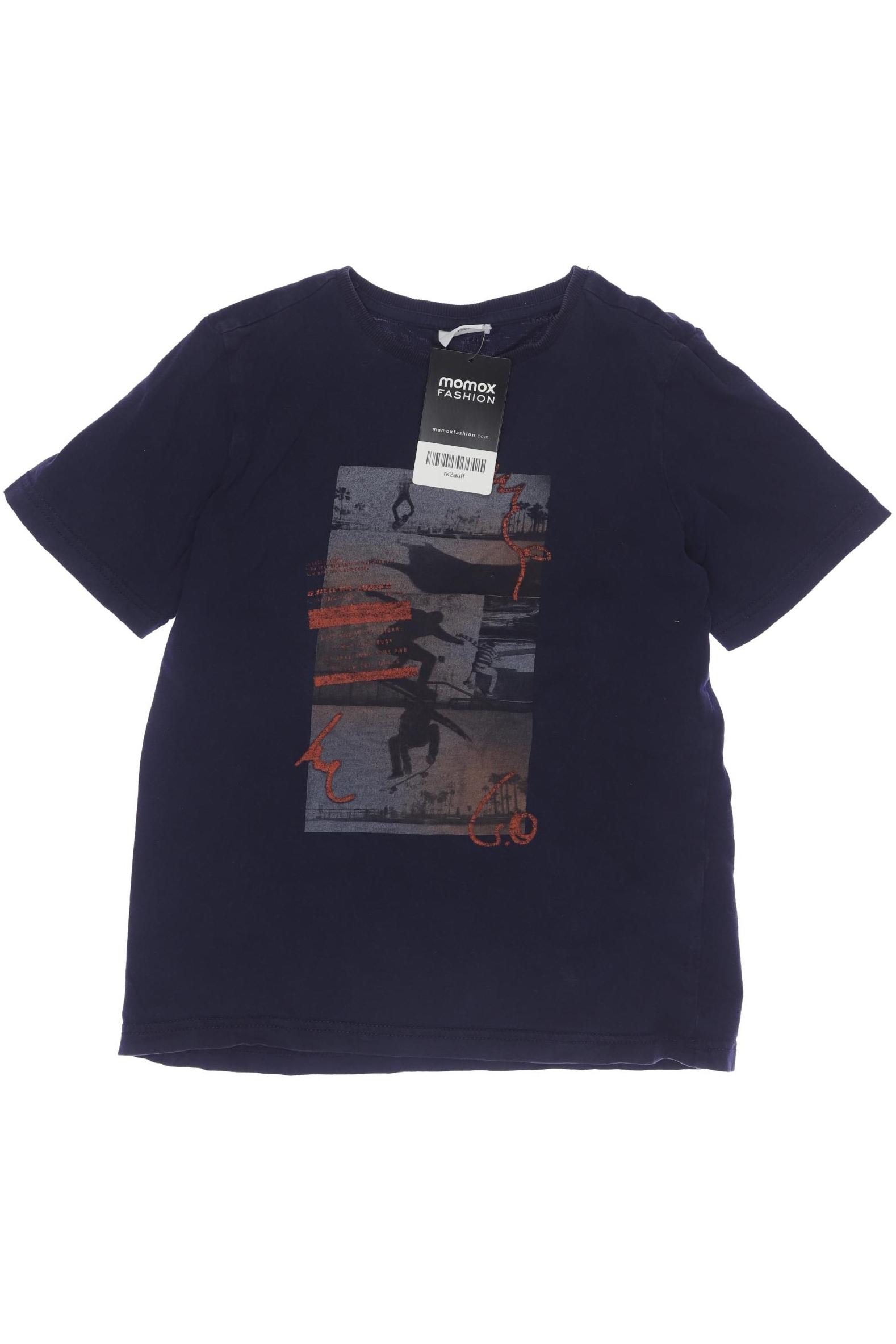 

s.Oliver Herren T-Shirt, marineblau, Gr. 140